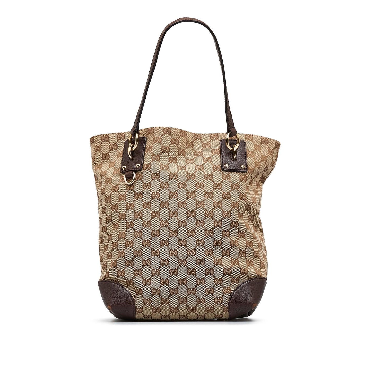 Gucci GG Canvas Charm Tote (SHG-zYRkEO)