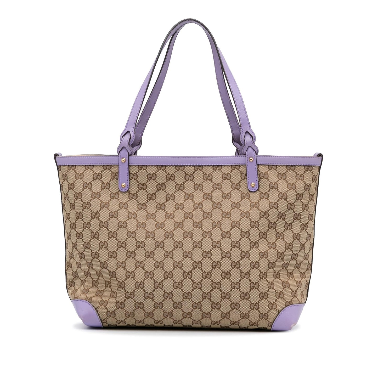 Gucci GG Canvas Craft Tote (SHG-MJEHbV)