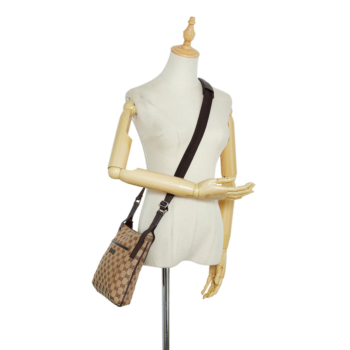 Gucci GG Canvas Crossbody (SHG-KjzGux)
