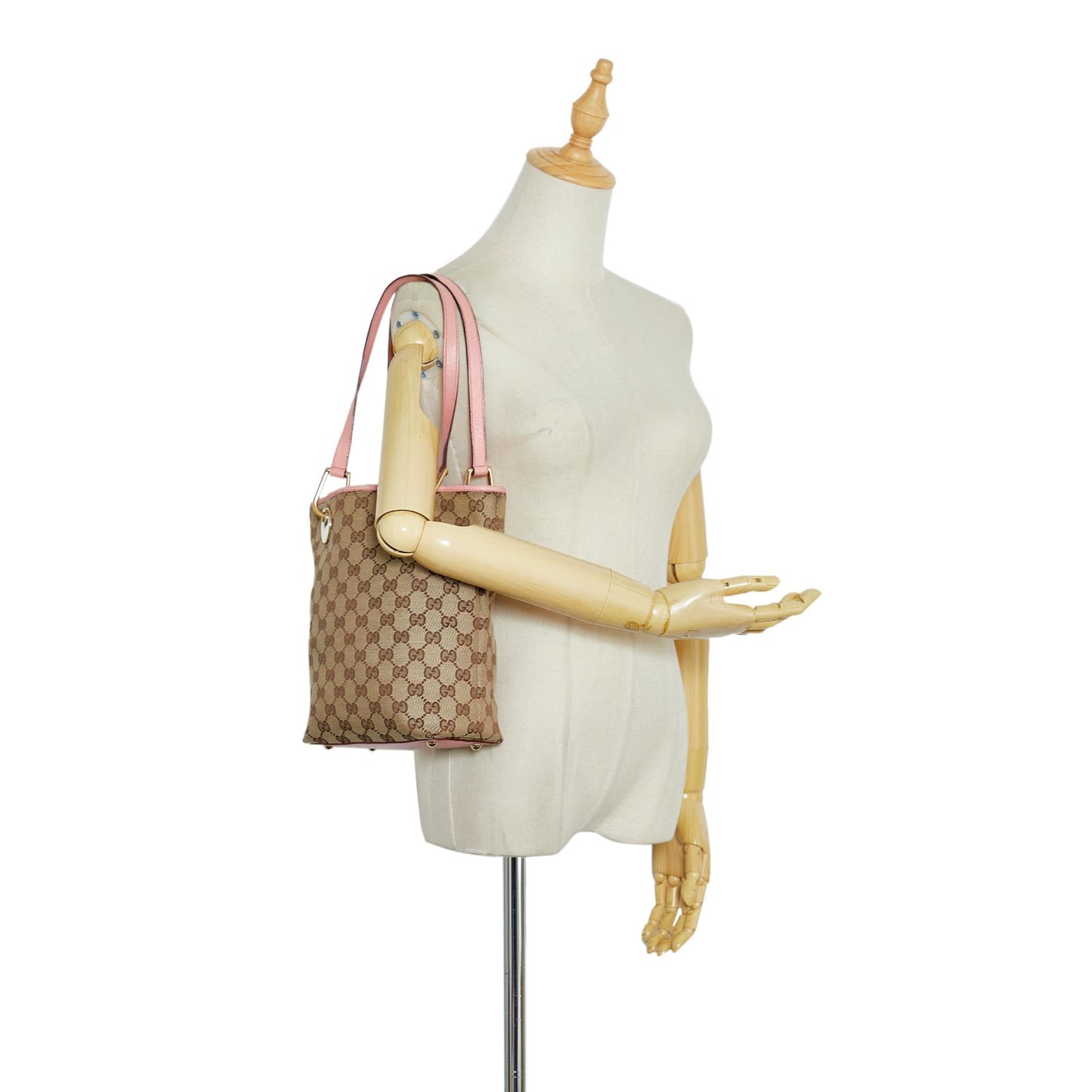 Gucci GG Canvas Eclipse Tote (SHG-Yam187)