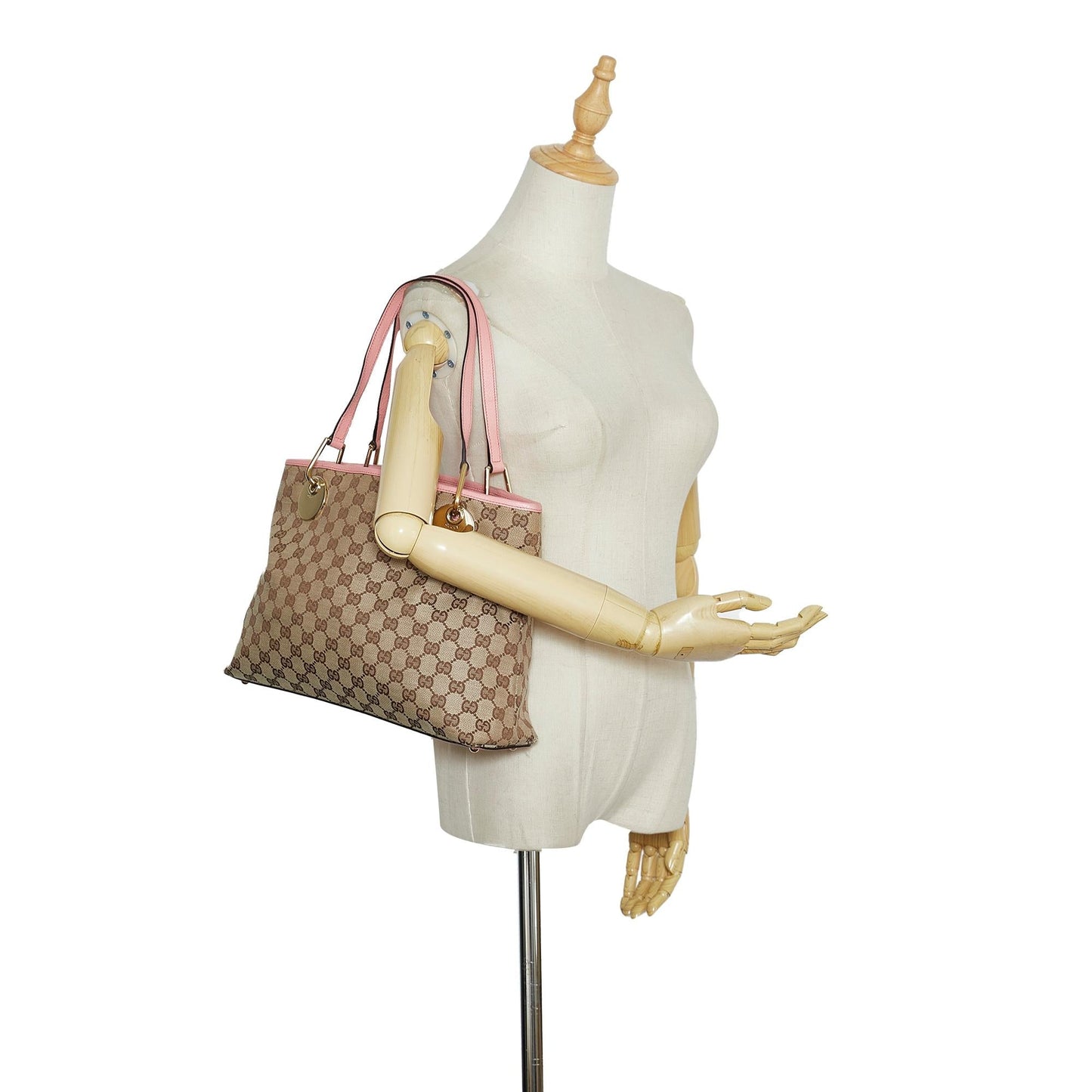 Gucci GG Canvas Eclipse Tote (SHG-YupSAN)