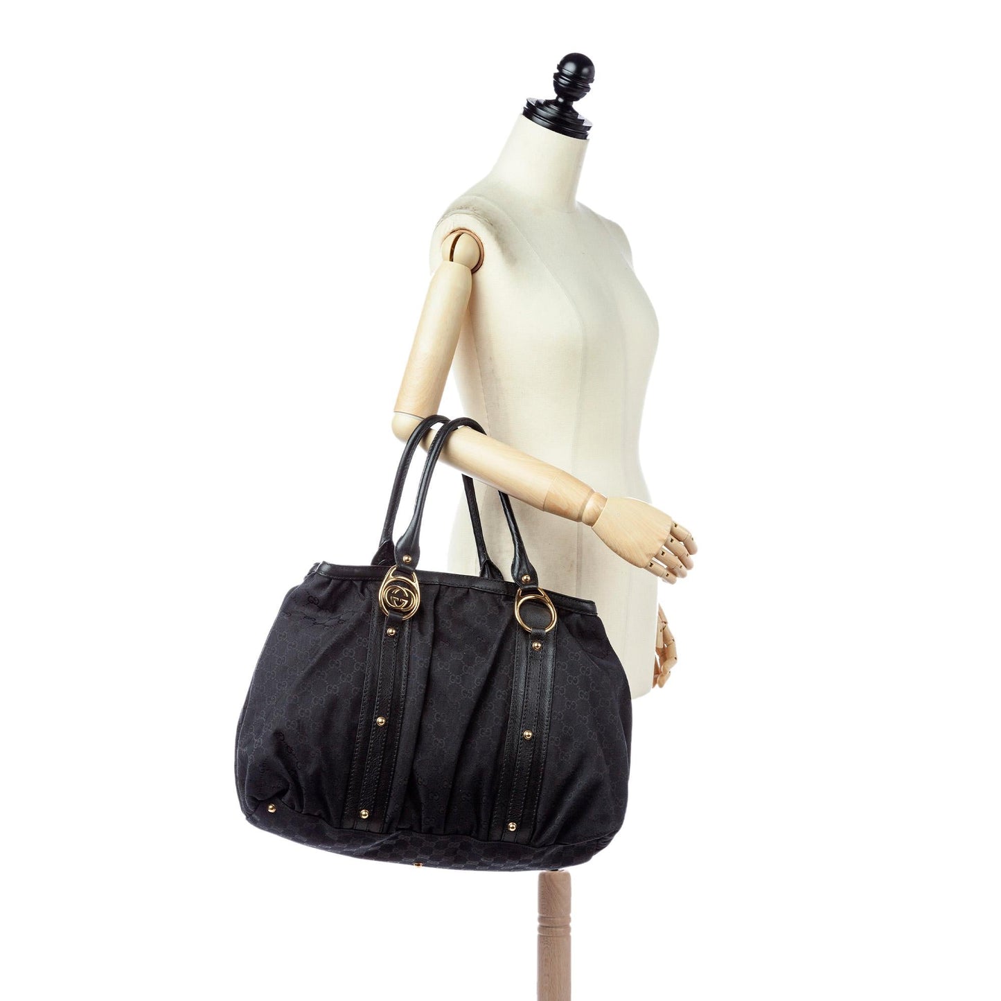 Gucci GG Canvas Interlocking G Tote Bag