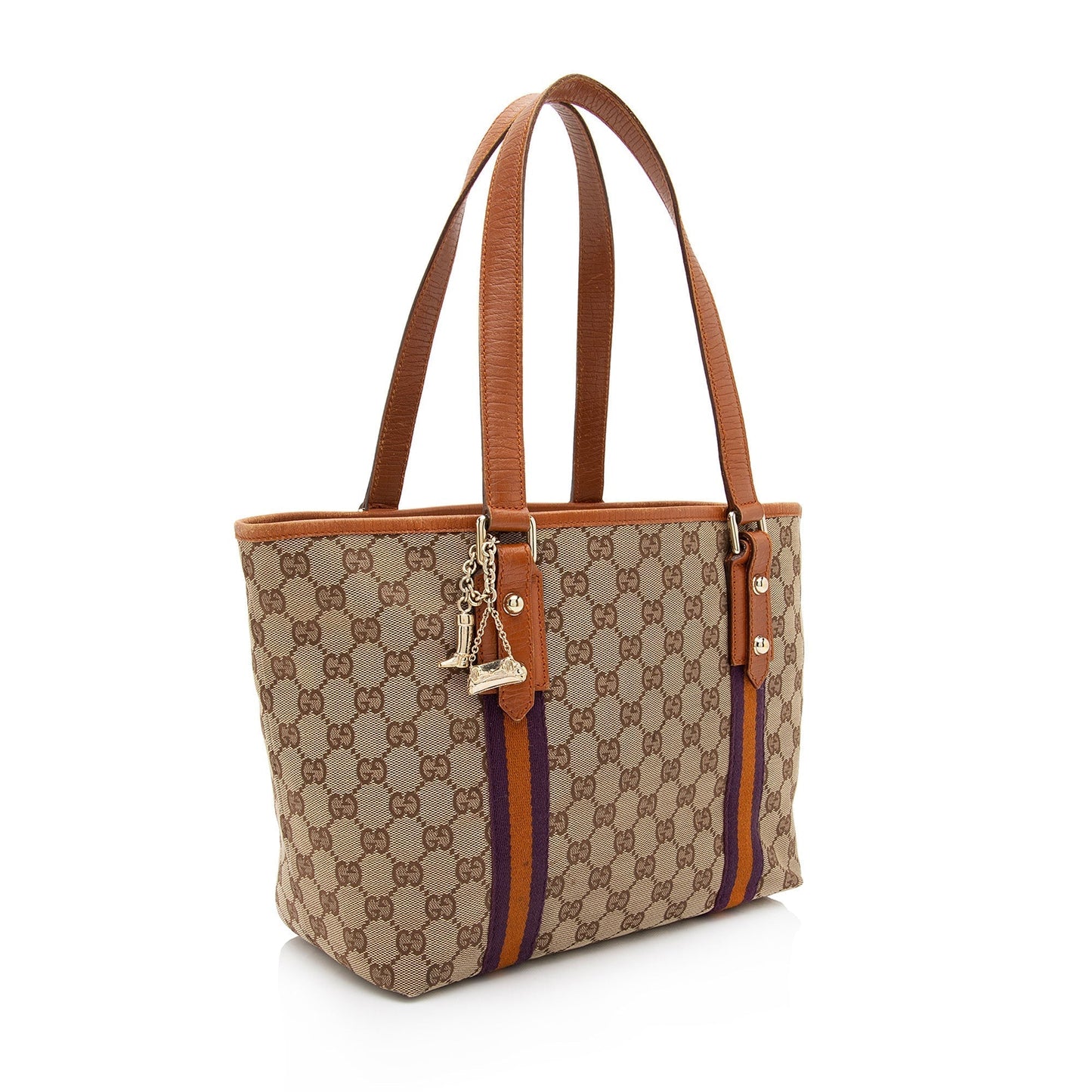 Gucci GG Canvas Jolicoeur Medium Tote (SHF-JDa0i6)