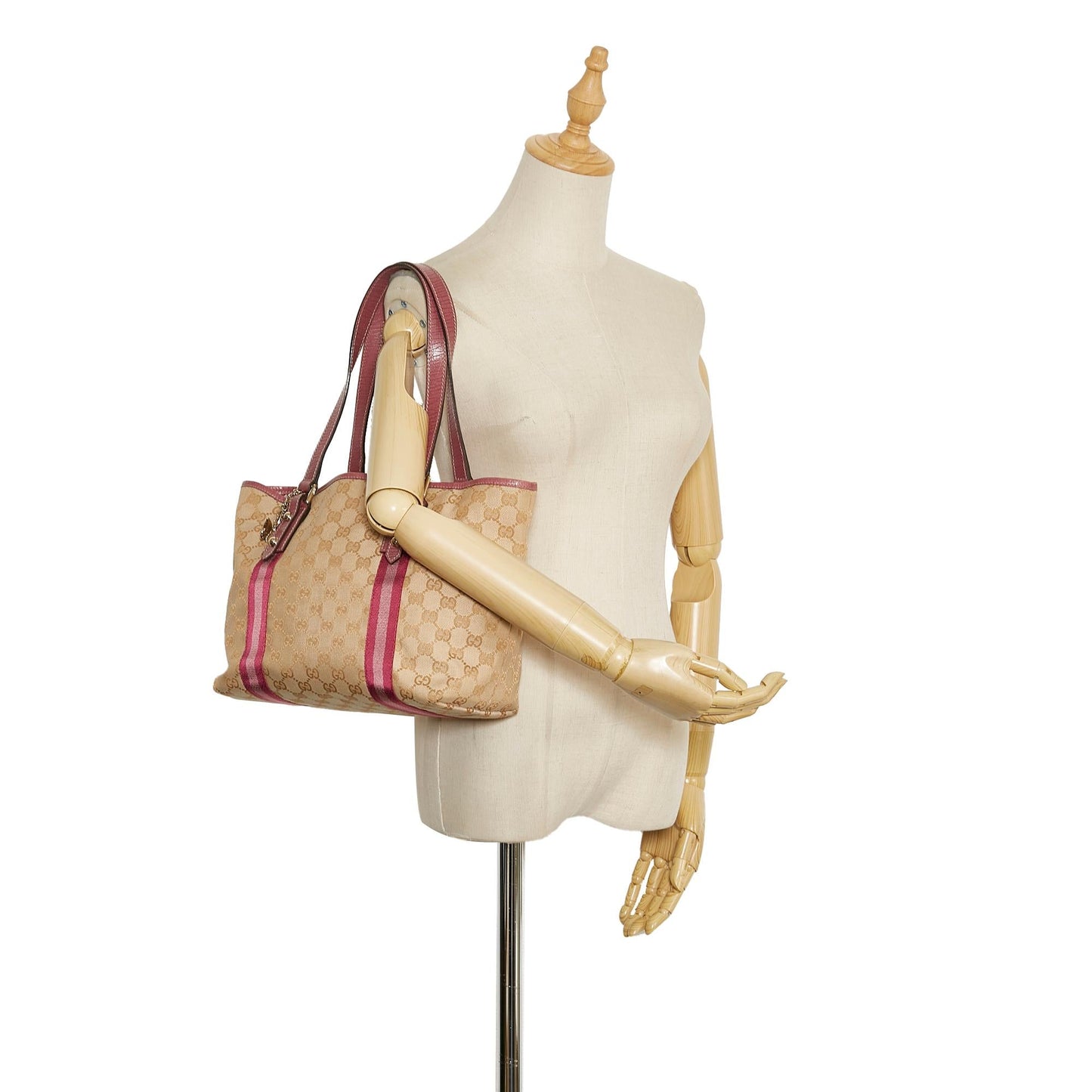 Gucci GG Canvas Jolicoeur Tote (SHG-3HjuR6)