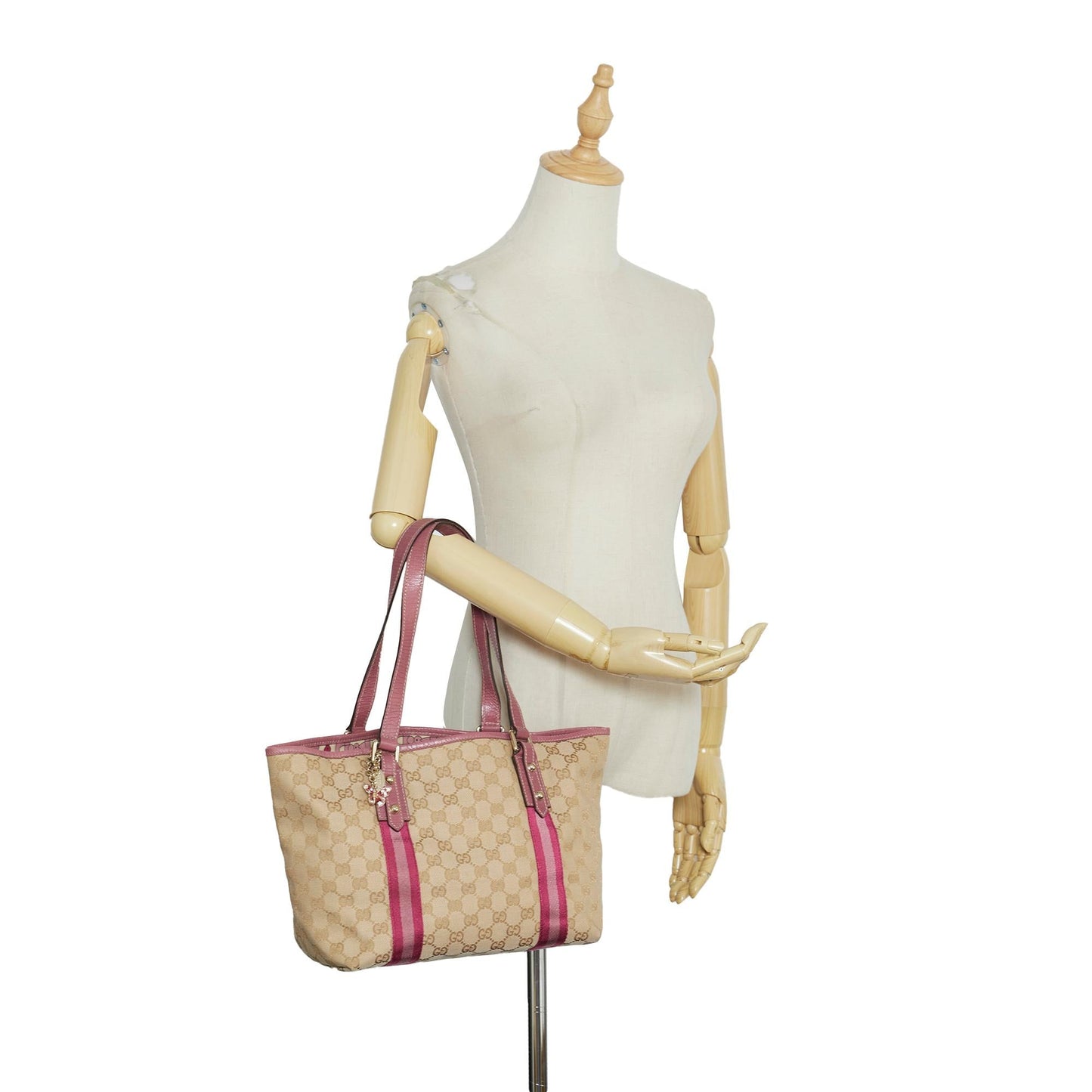 Gucci GG Canvas Jolicoeur Tote (SHG-H3TwXH)