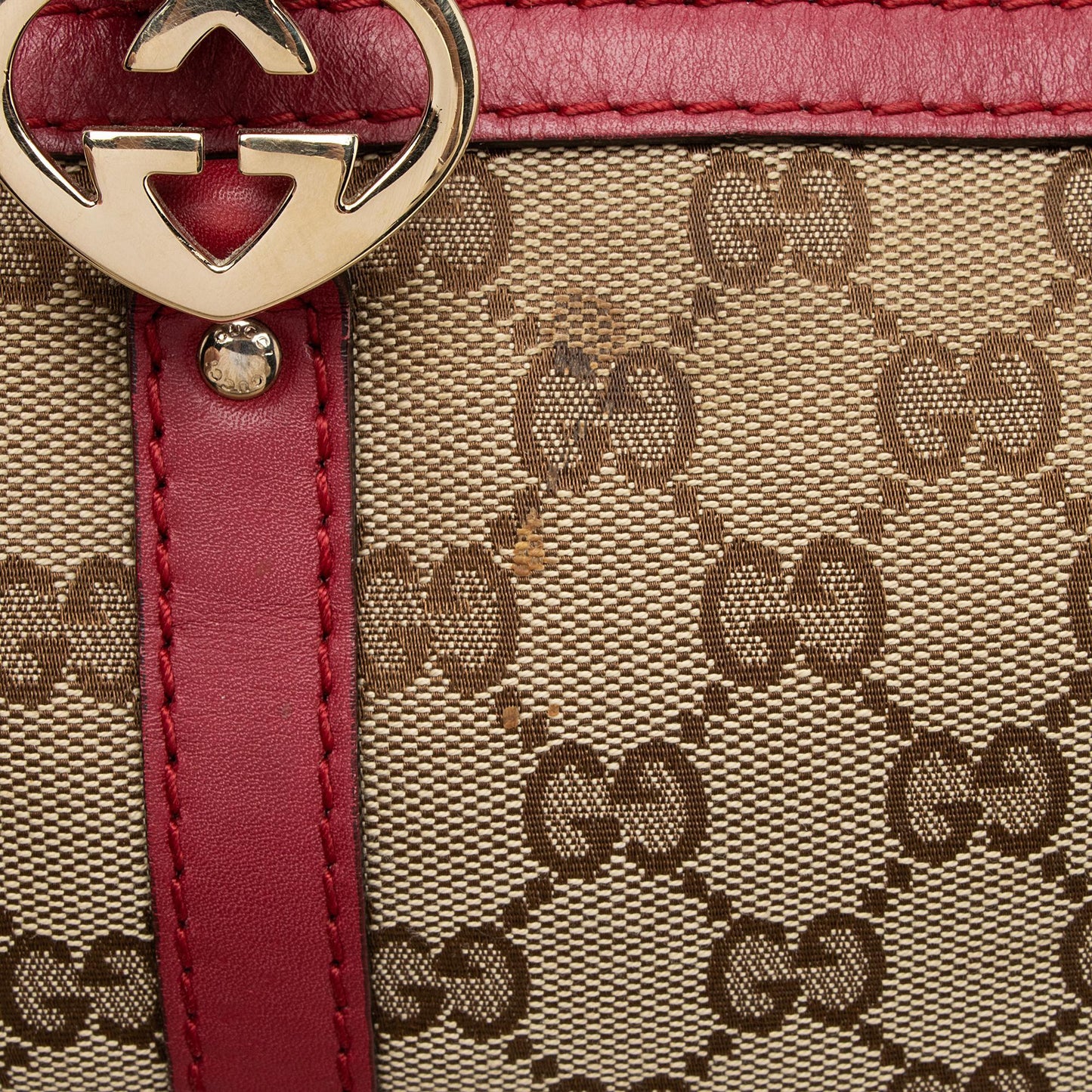 Gucci GG Canvas Lovely Medium Tote (SHF-Uo4a1Z)