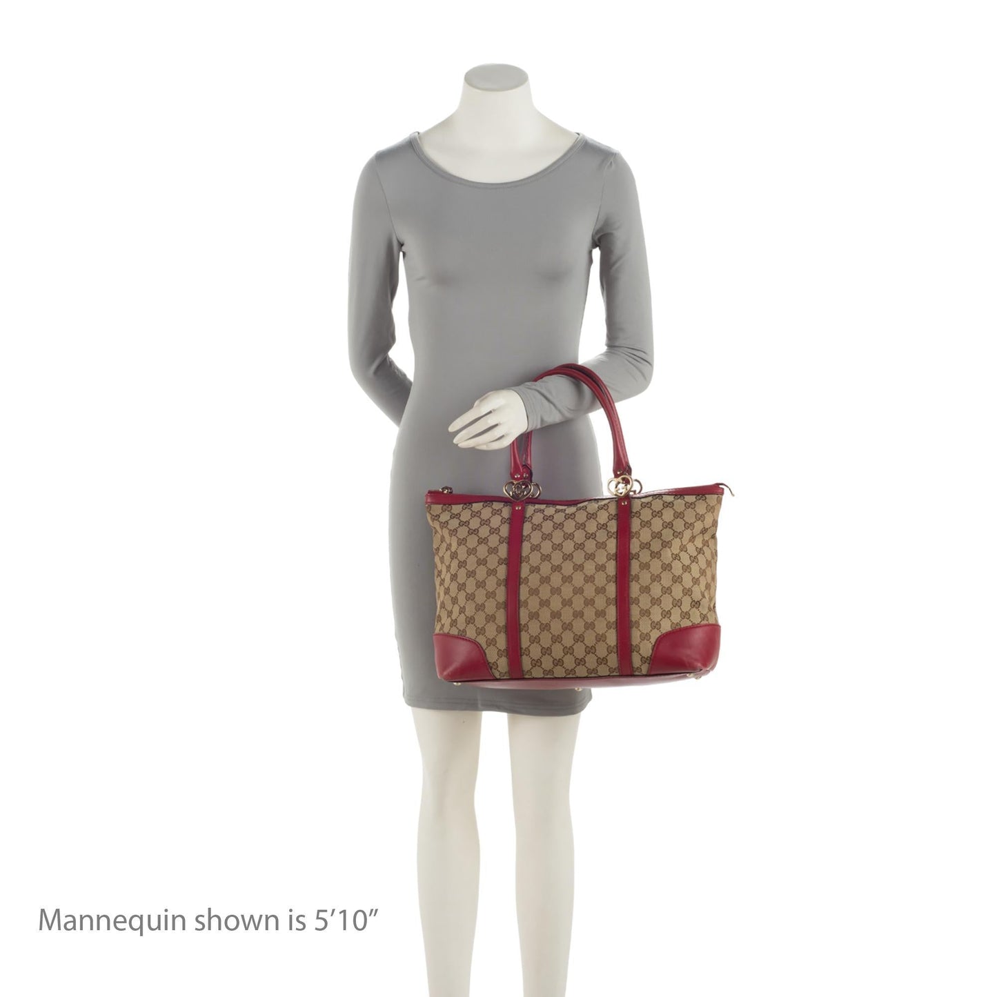 Gucci GG Canvas Lovely Medium Tote (SHF-Uo4a1Z)