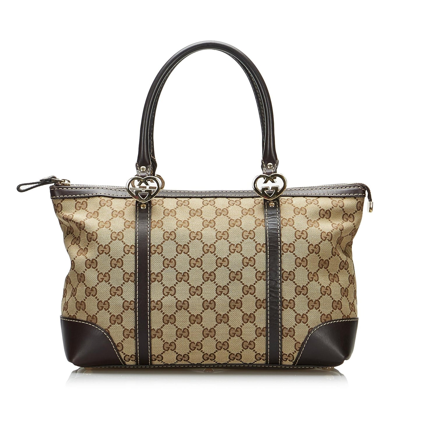 Gucci GG Canvas Lovely Tote Bag (SHG-AA236C)