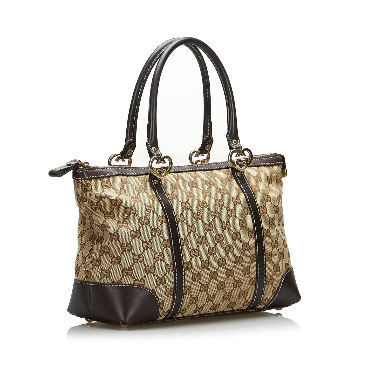 Gucci GG Canvas Lovely Tote Bag (SHG-AA236C)