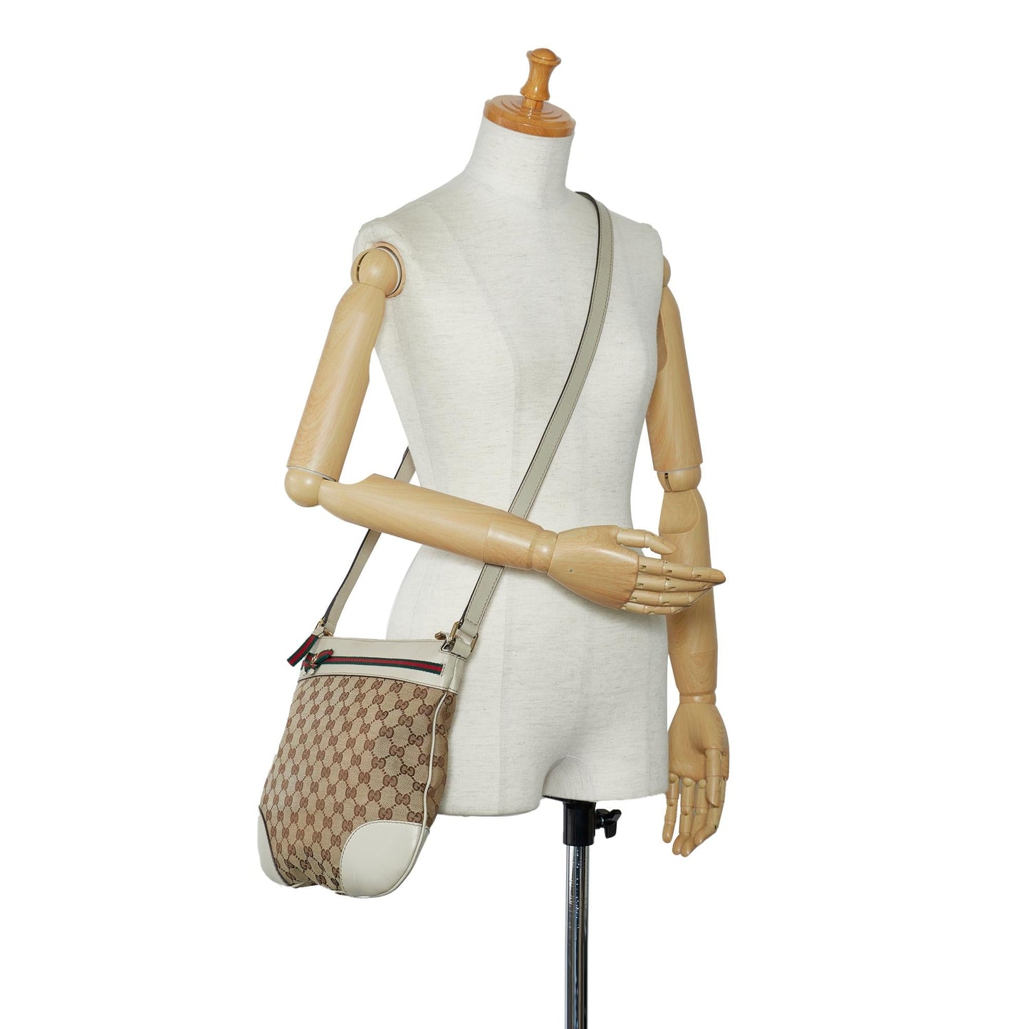 Gucci GG Canvas Mayfair Crossbody (SHG-h9O0eU)