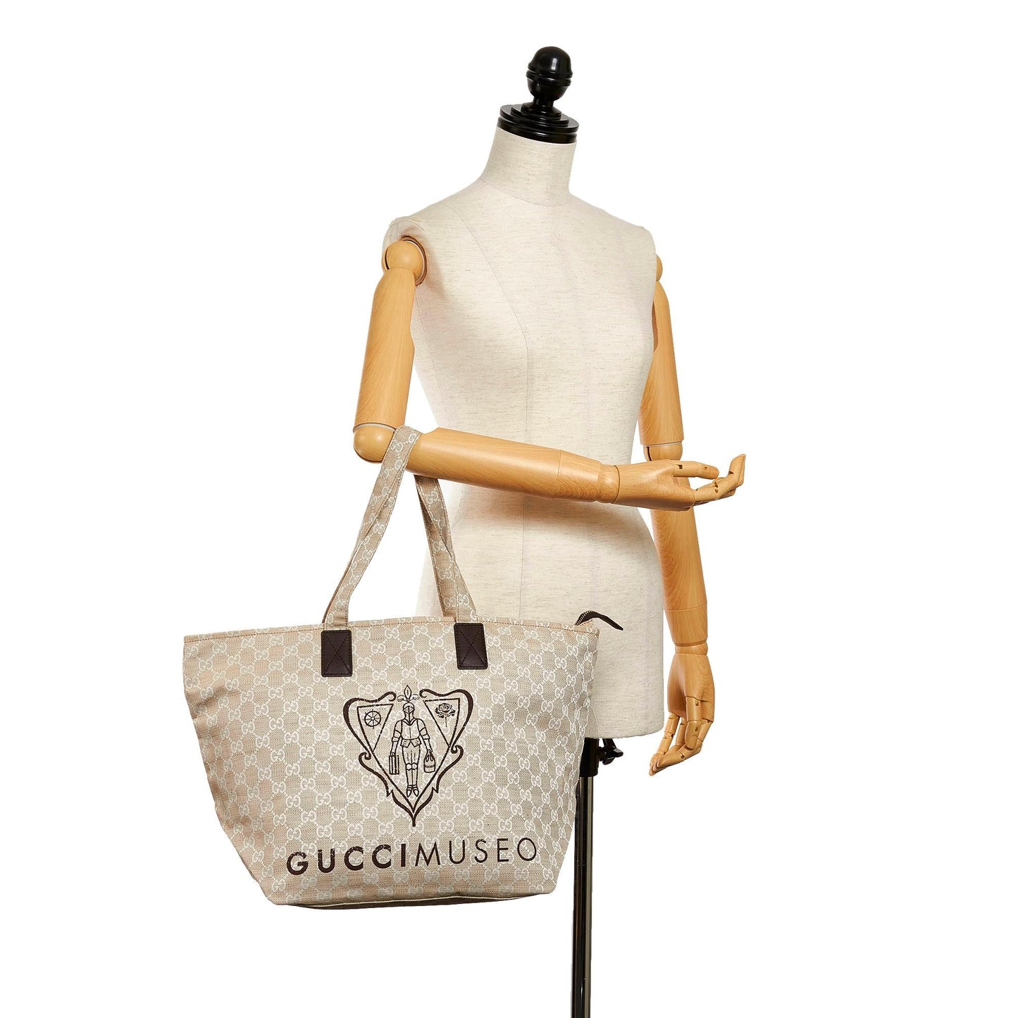 Gucci GG Canvas Museo Tote Bag