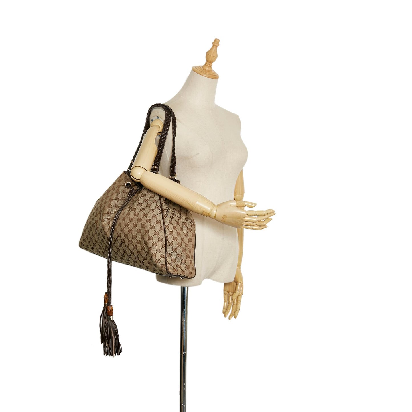 Gucci GG Canvas Peggy Tote (SHG-WItI8D)