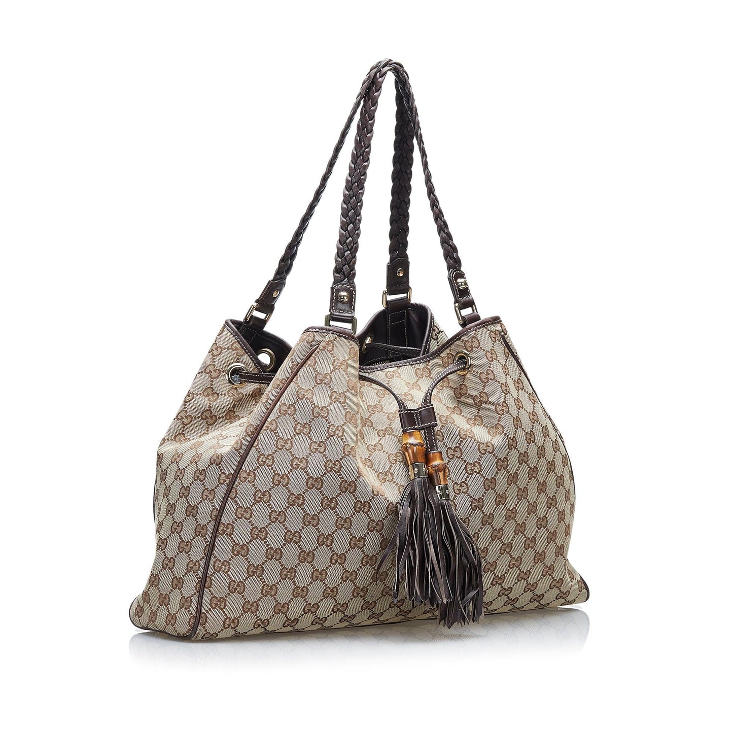 Gucci GG Canvas Peggy Tote (SHG-WItI8D)