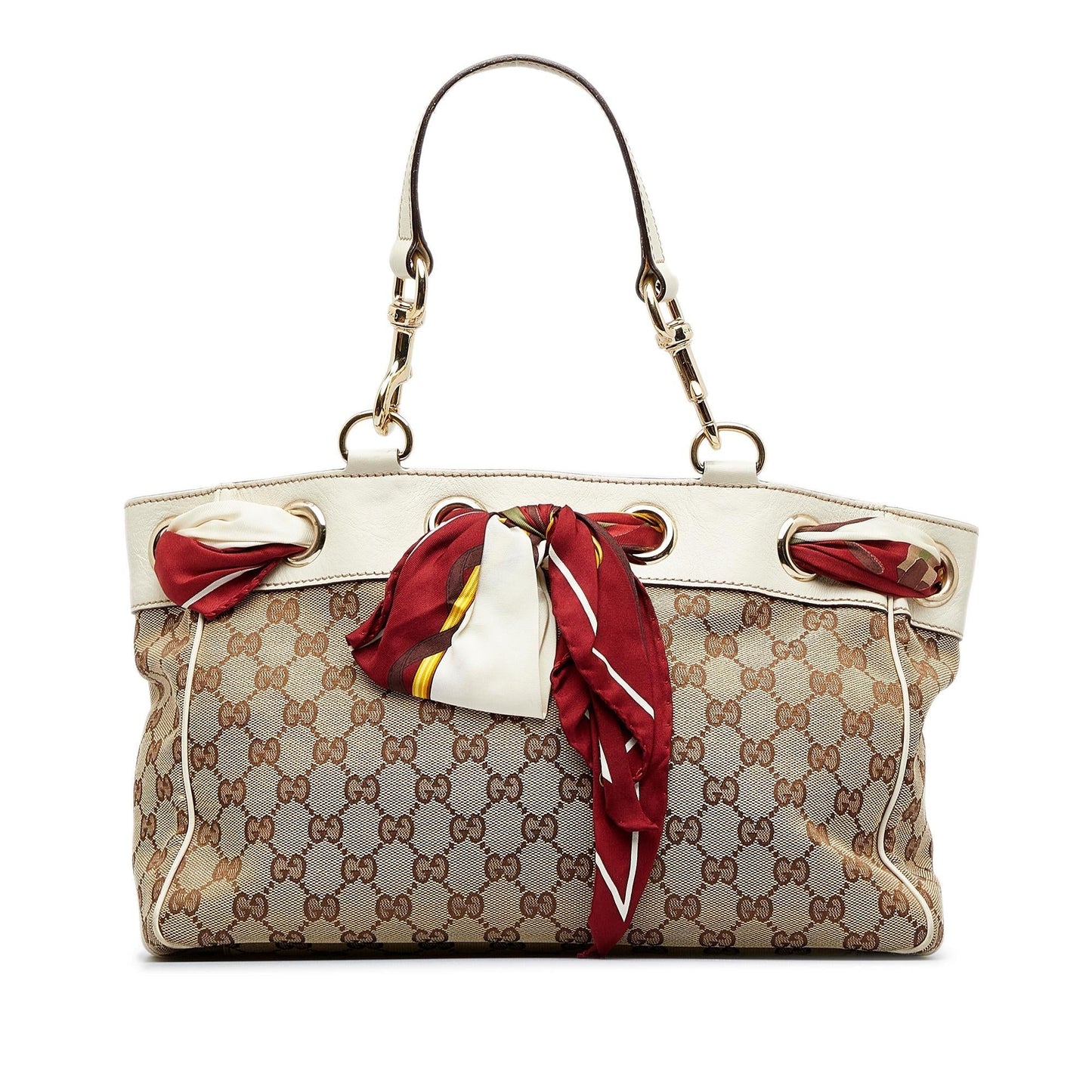 Gucci GG Canvas Positano Tote Bag (SHG-1keonk)