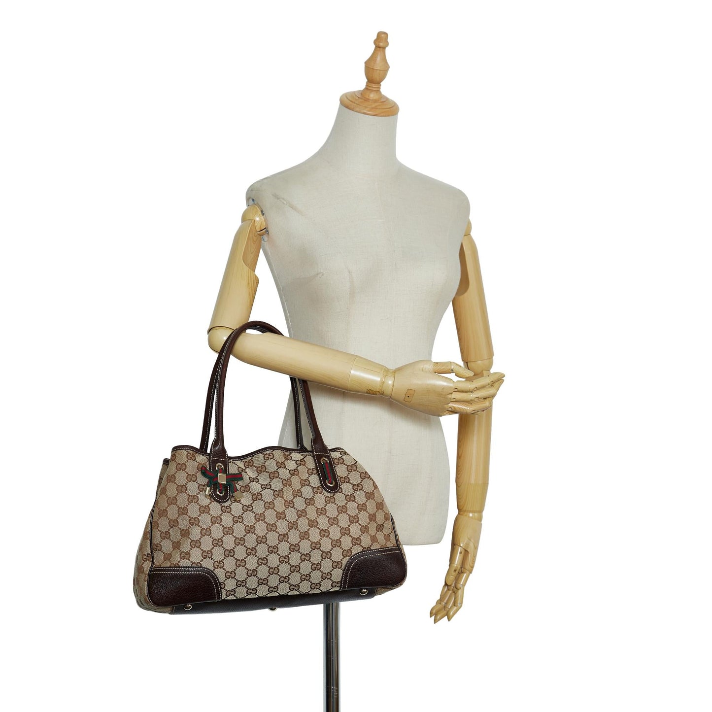 Gucci GG Canvas Princy Tote (SHG-GLor0l)