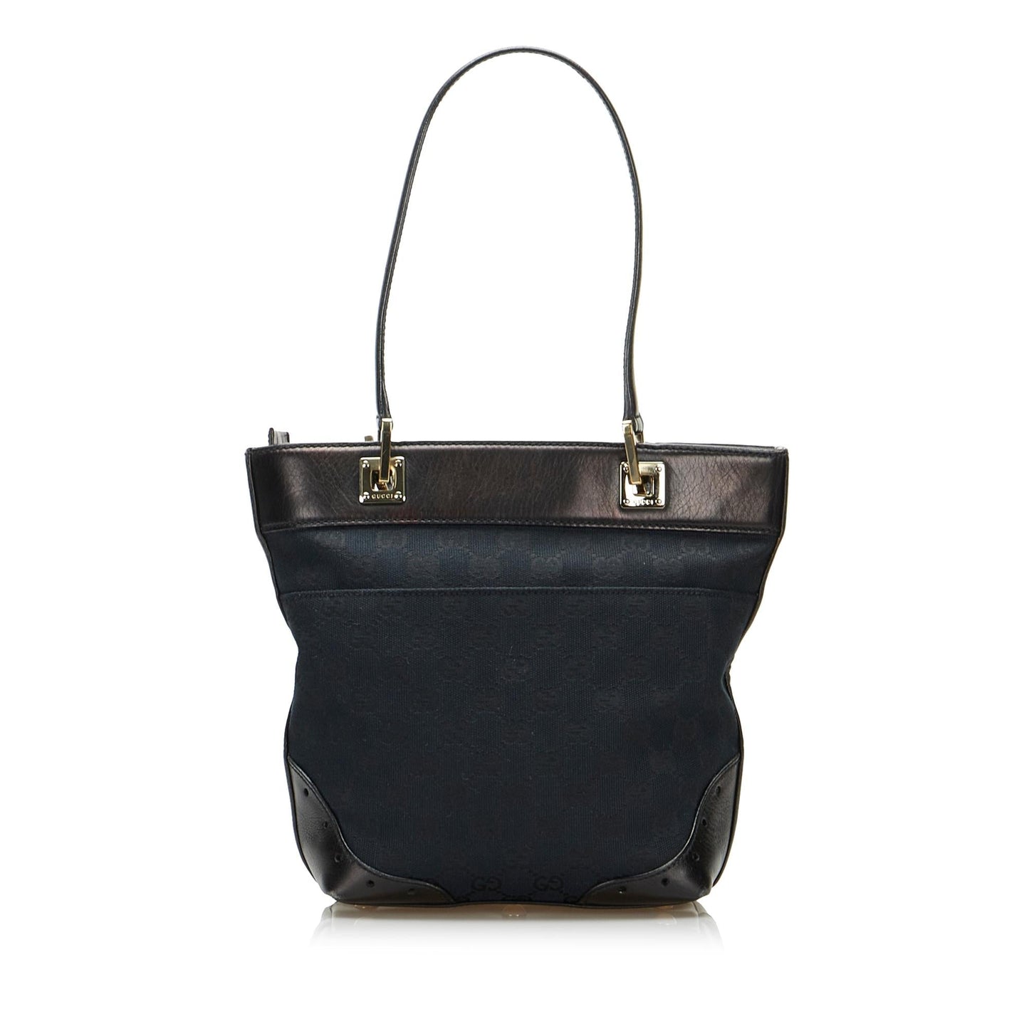 Gucci GG Canvas Punch Tote (SHG-HWN9UE)