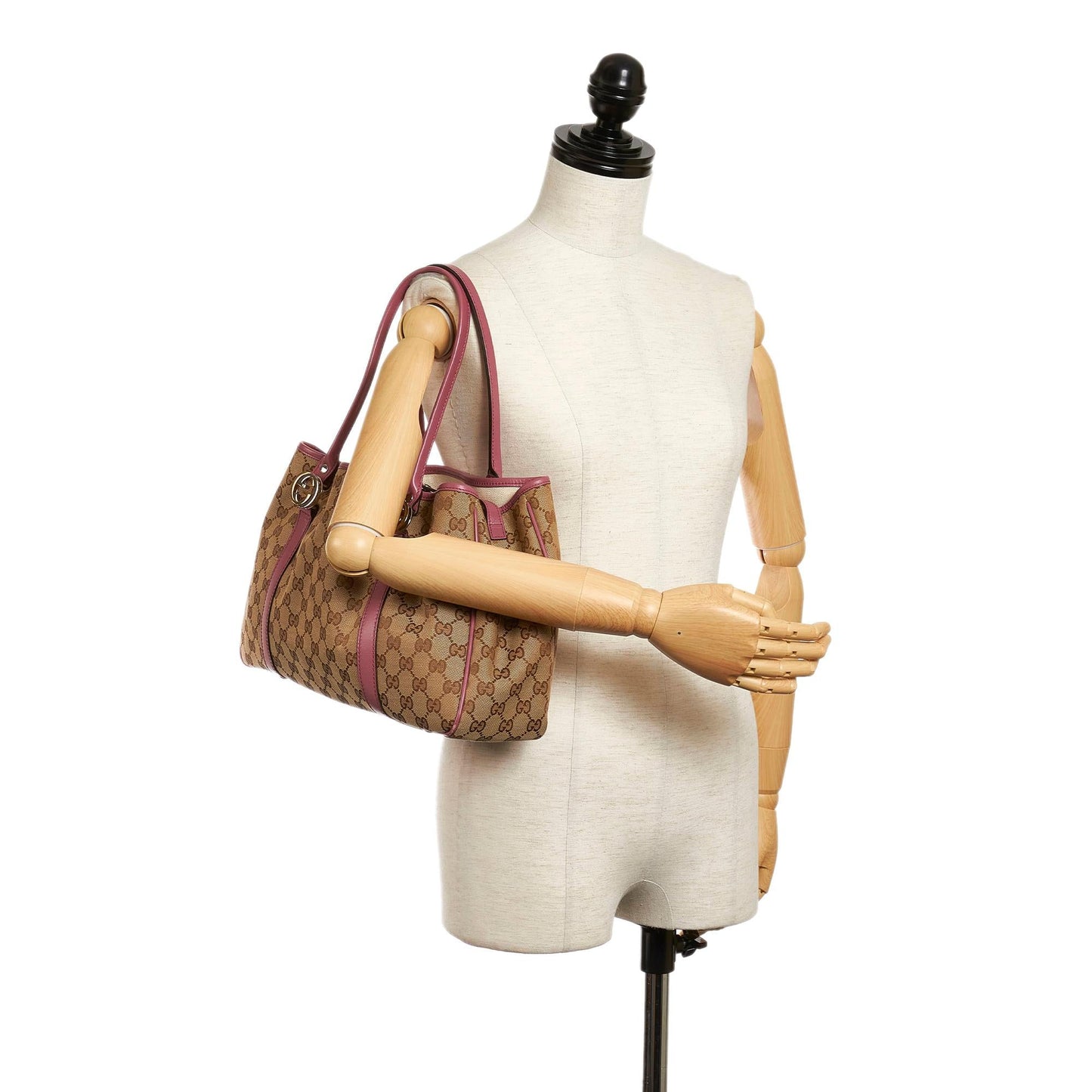 Gucci GG Canvas Twins Tote Bag