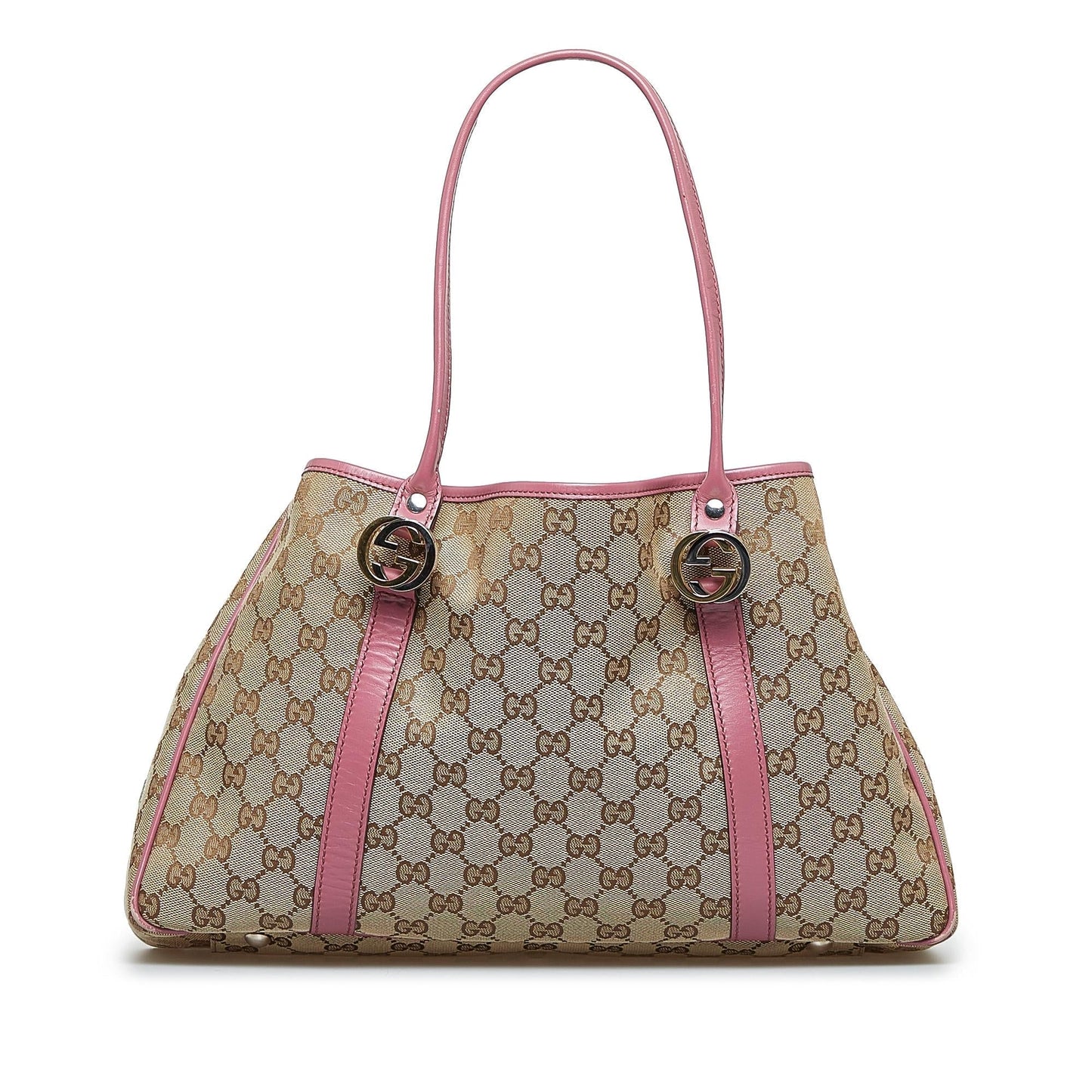 Gucci GG Canvas Twins Tote (SHG-IBz3MT)