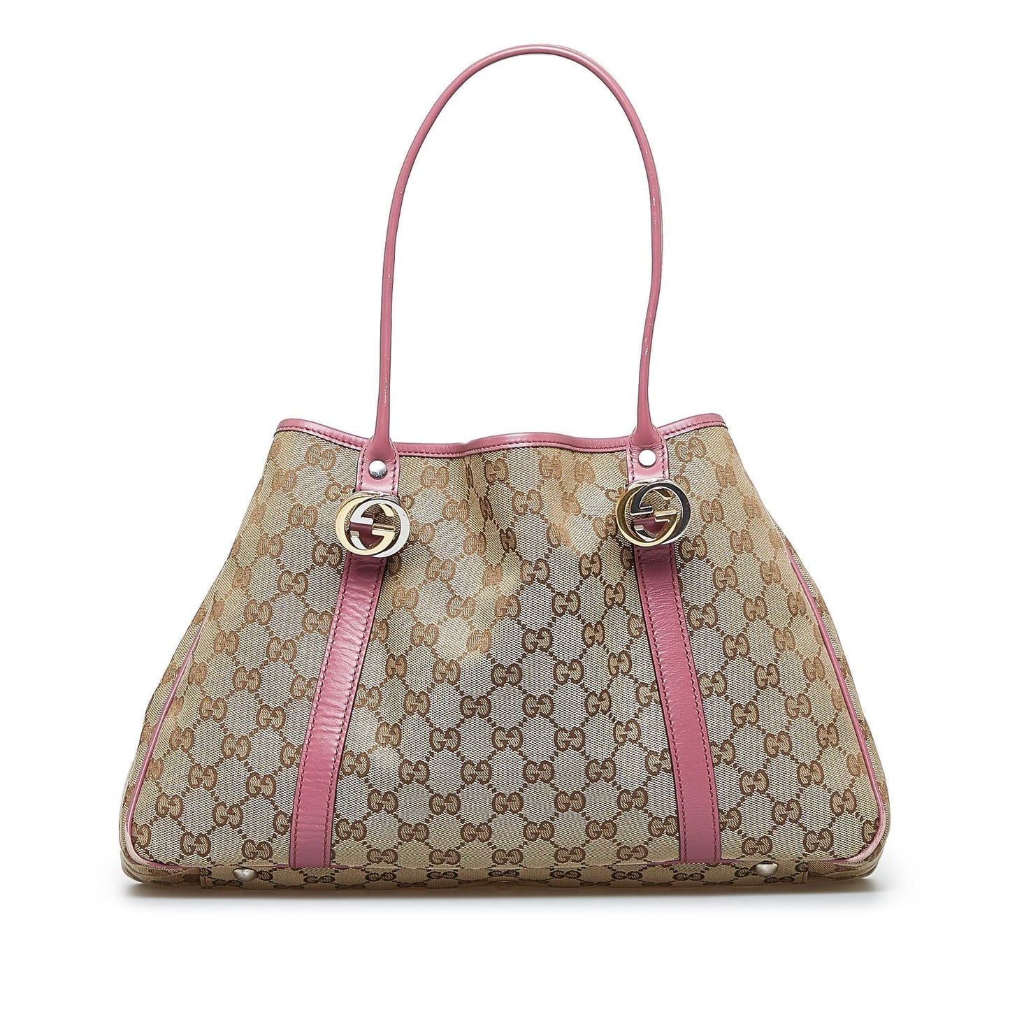 Gucci GG Canvas Twins Tote (SHG-IBz3MT)
