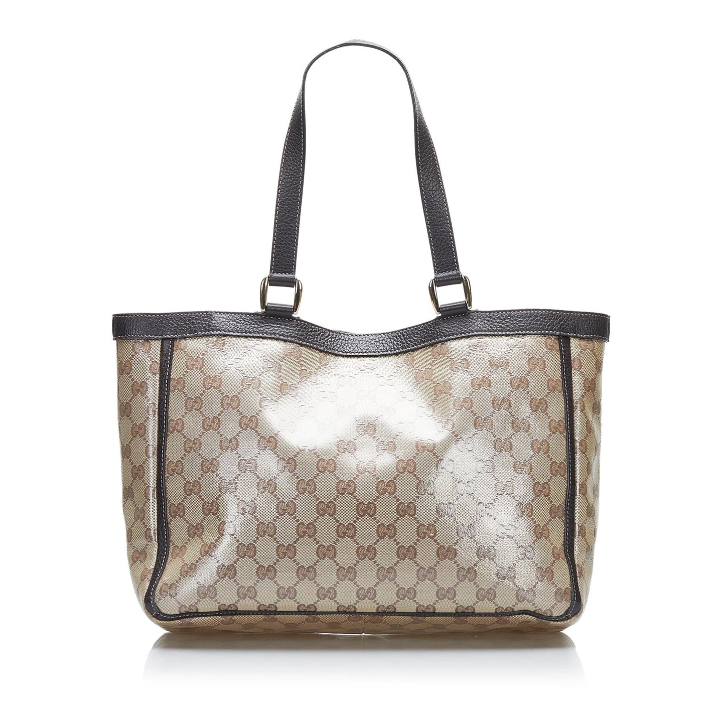 Gucci GG Crystal Abbey Pocket Tote Bag (SHG-HEx0Bk)