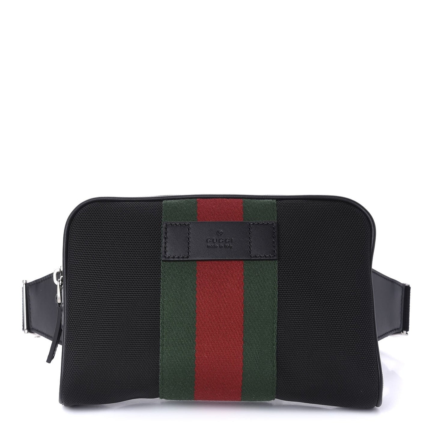 GUCCI GG WEB STRIPES CROSSBODY BELT BAG