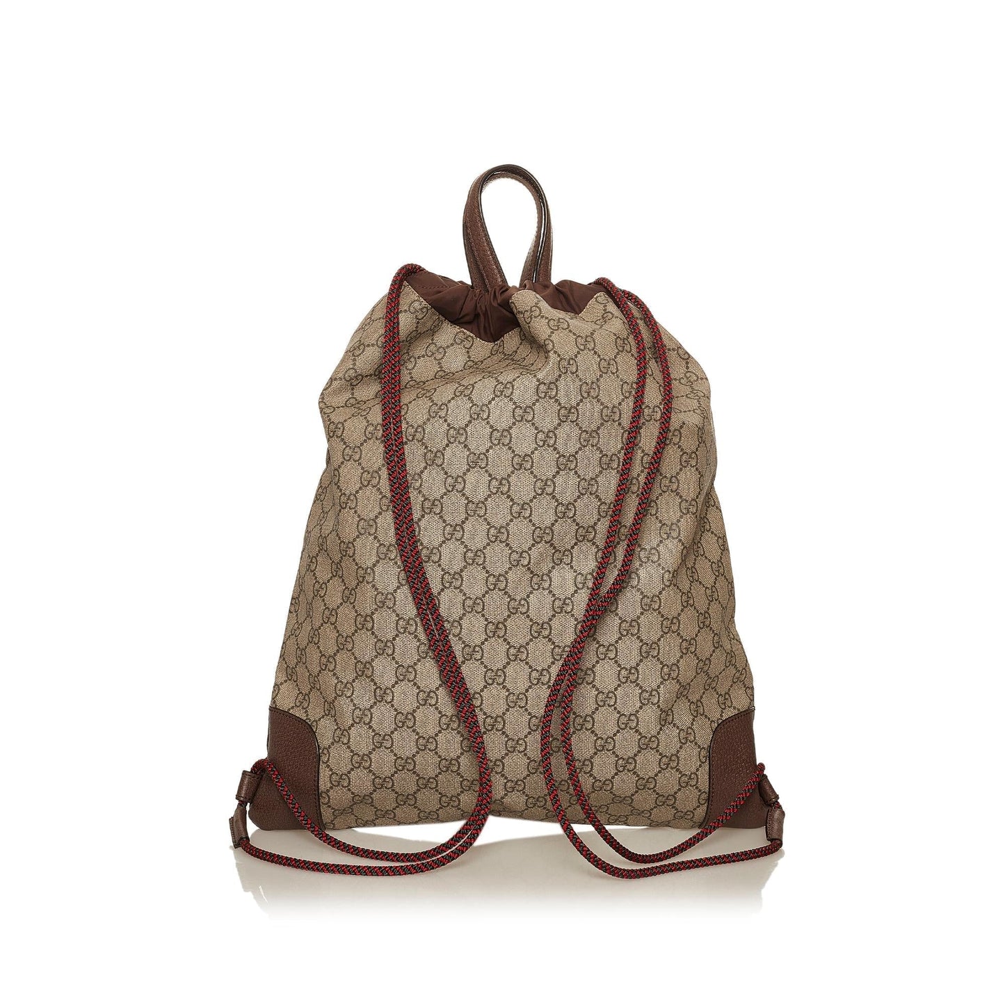 Gucci GG Supreme Courrier Drawstring Backpack