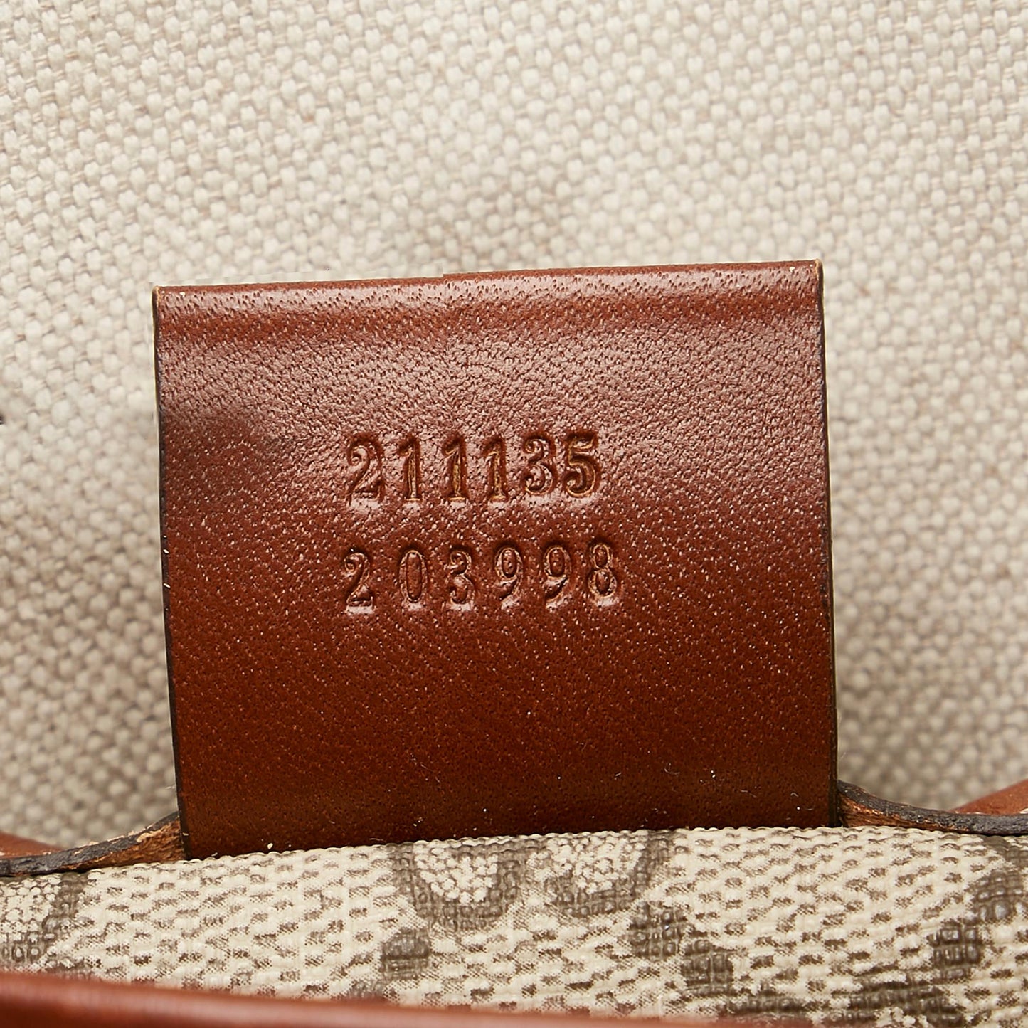 Gucci GG Supreme Web Loop Tote