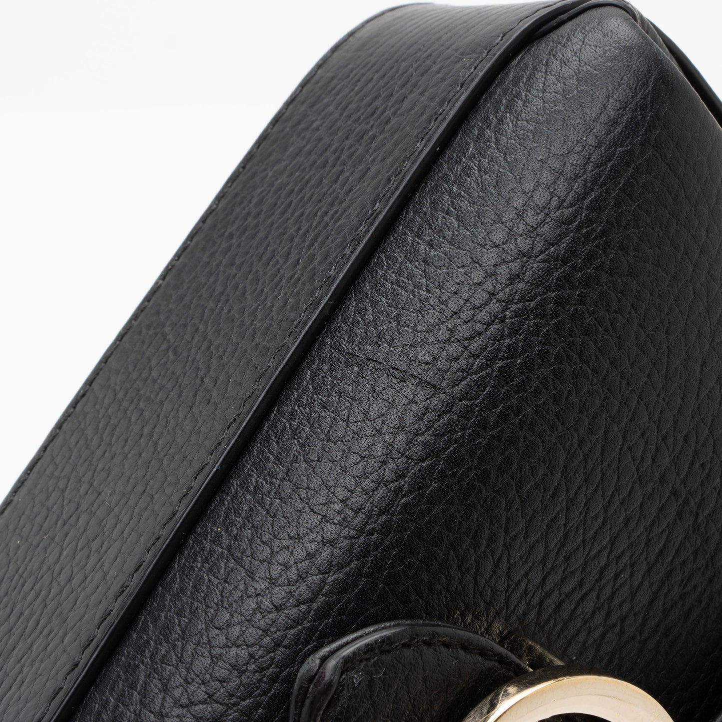 Gucci Grained Calfskin Interlocking G Small Crossbody Bag (SHF-lys74k)