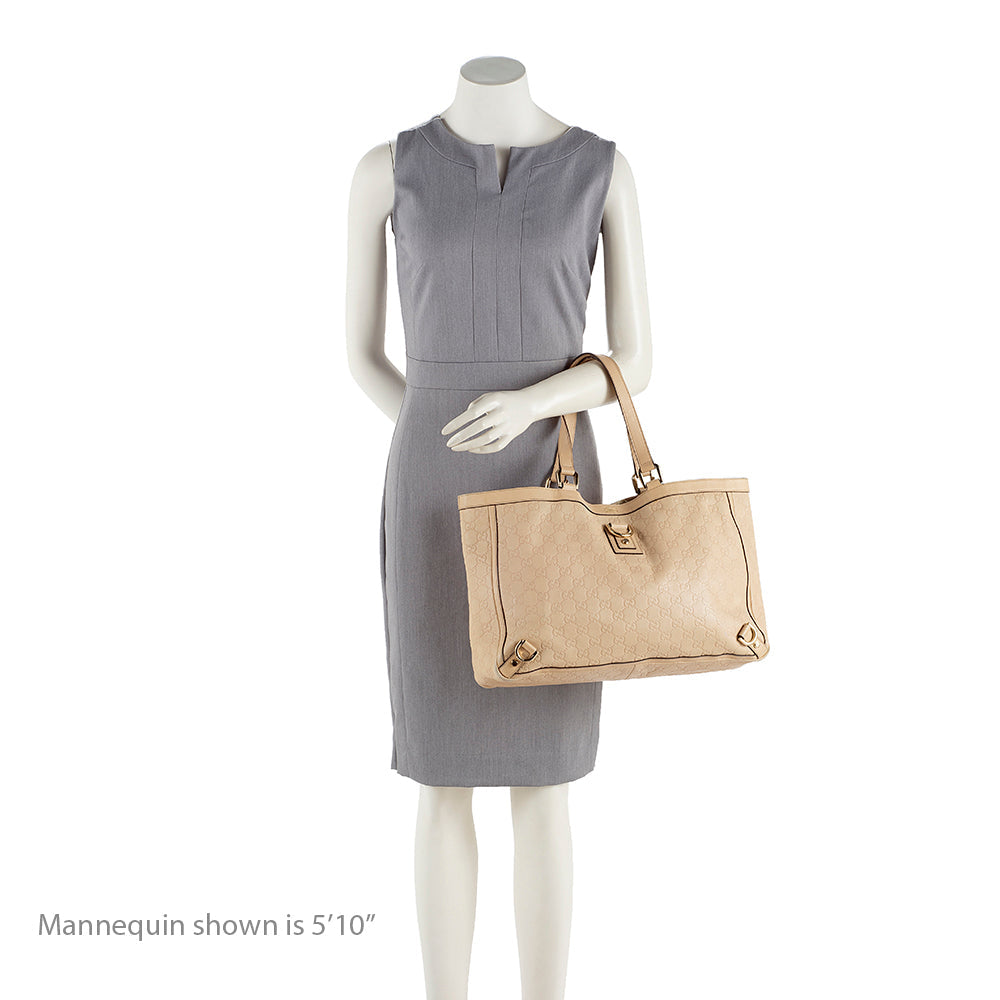 Gucci Guccisima Leather Abbey Large Tote