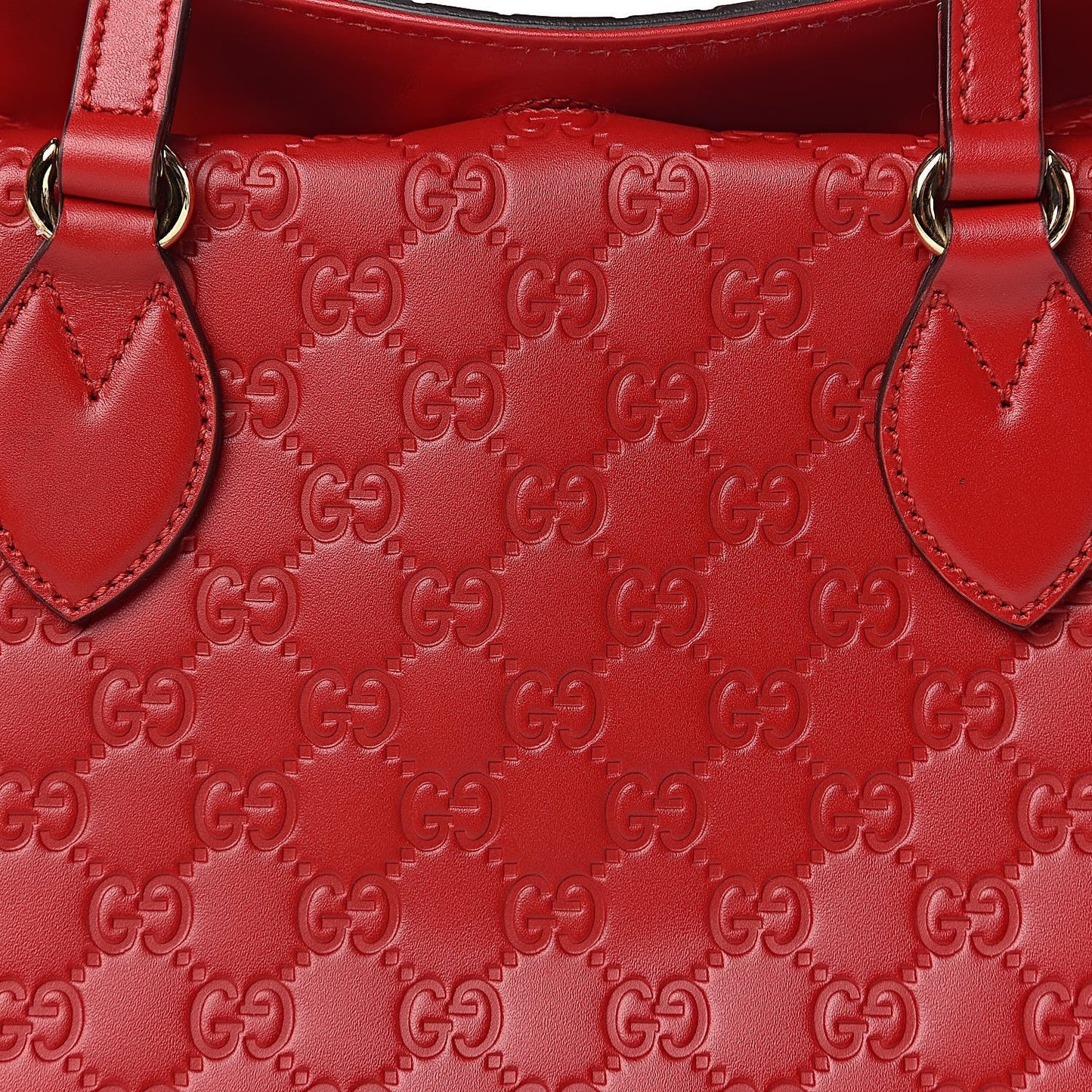 GUCCI GUCCISSIMA LINEA A FOLDOVER TOTE BAG