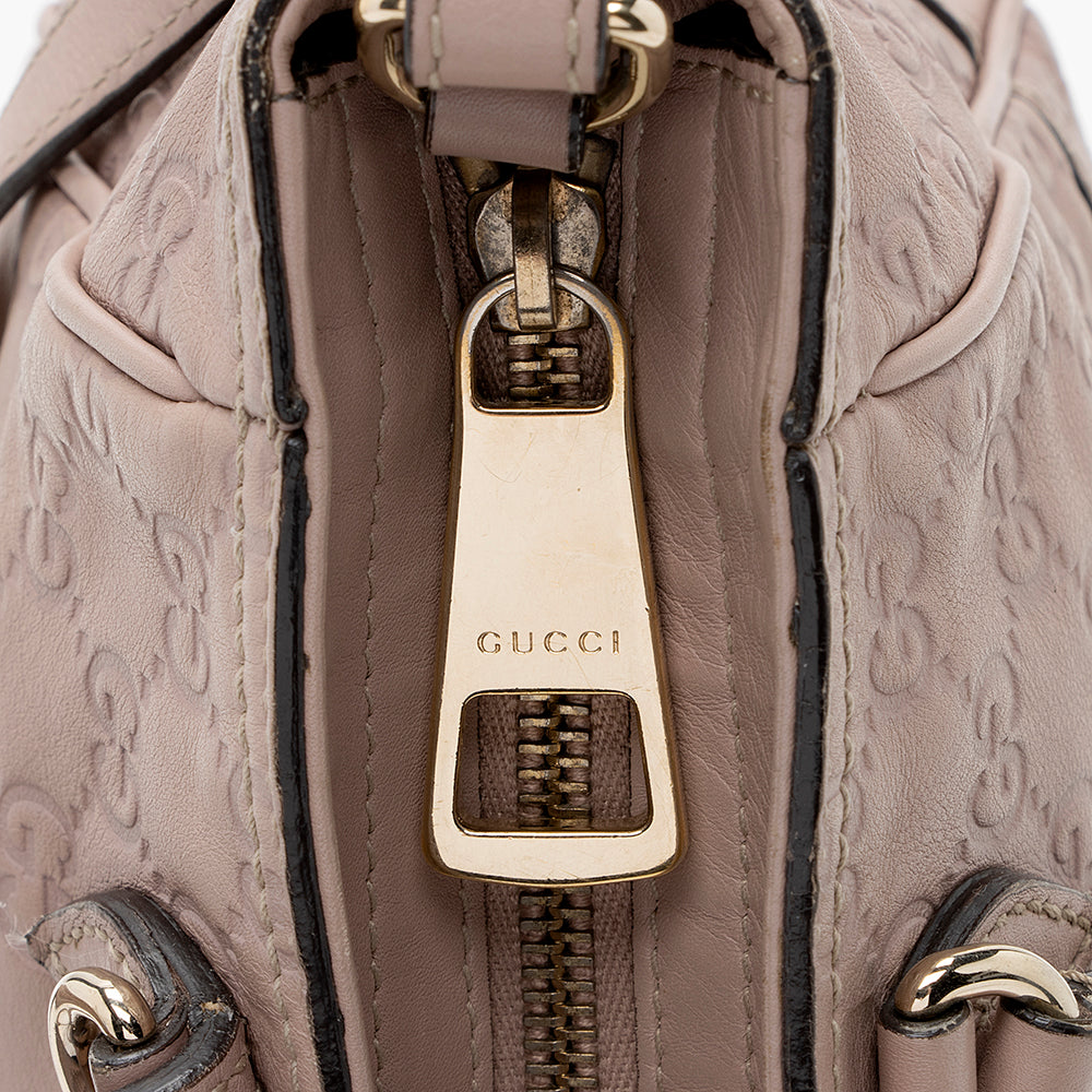 Gucci Guccissima Leather Bree Mini Tote