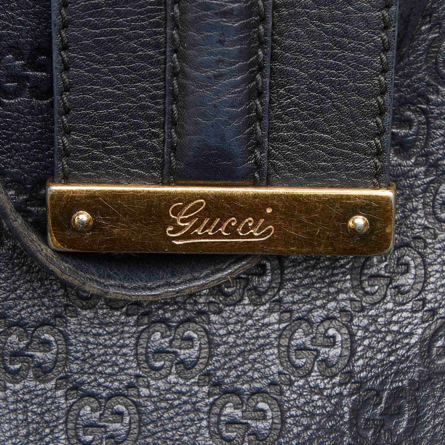 Gucci Guccissima Leather Tote Bag
