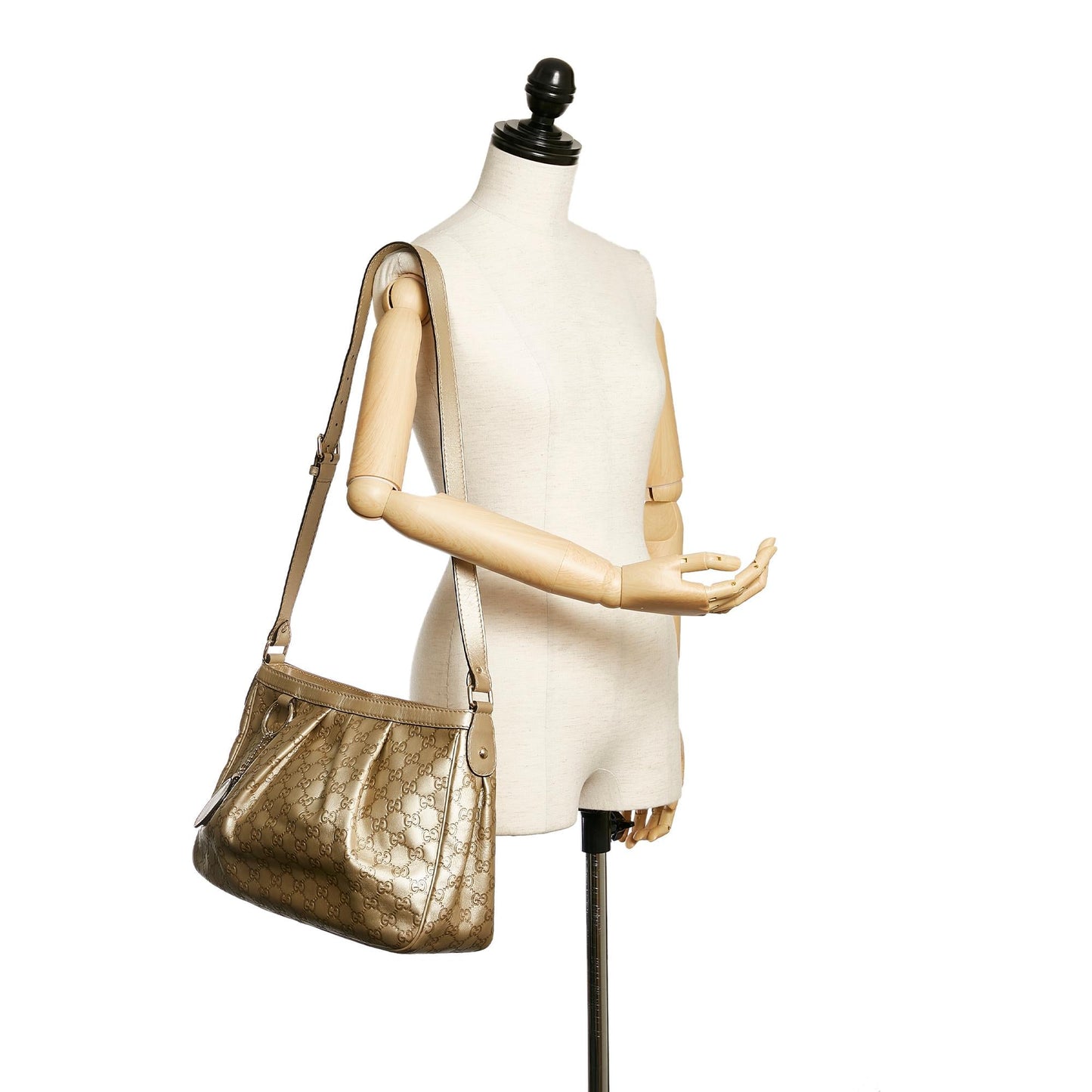 Gucci Guccissima Sukey Crossbody Bag