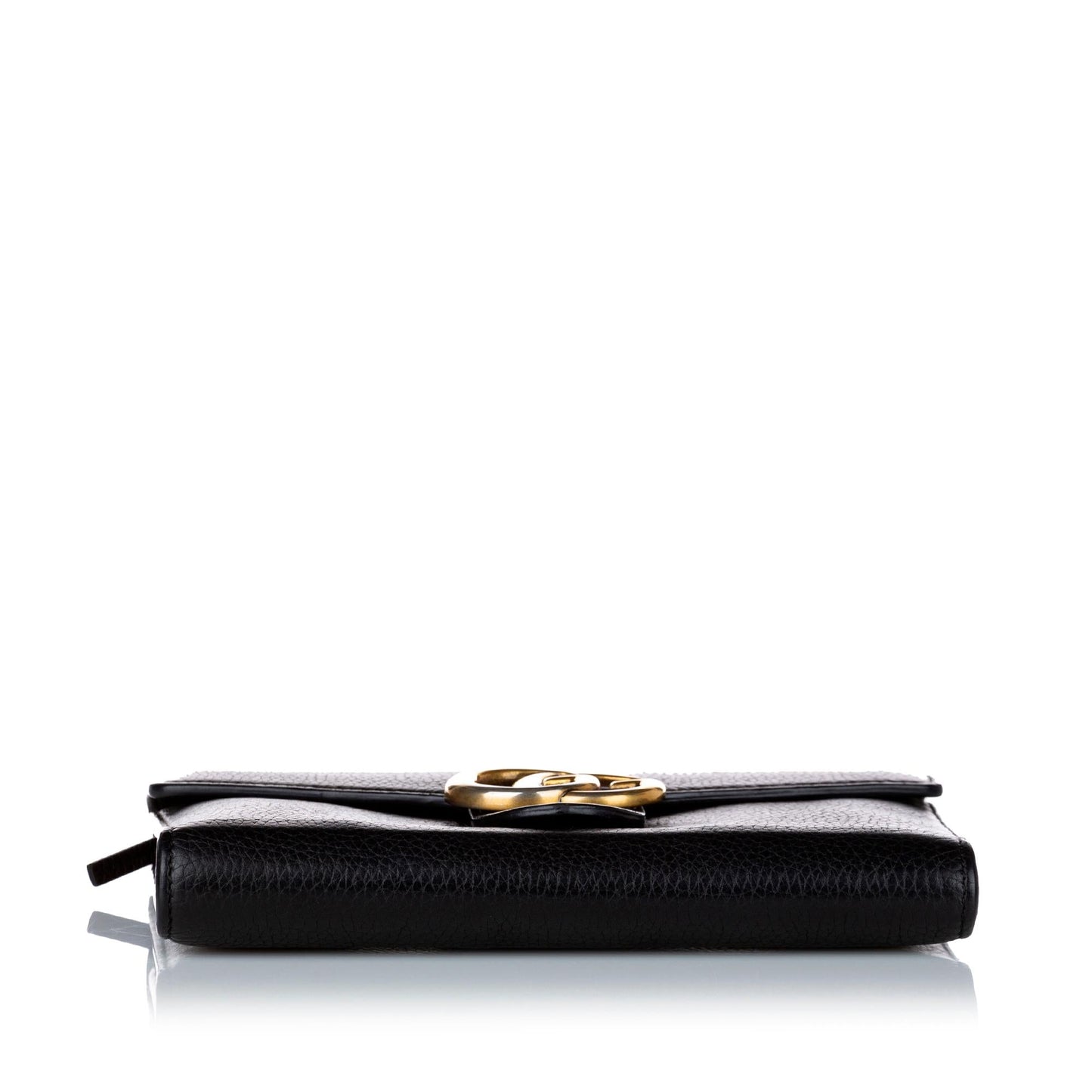Gucci Interlocking G Chain Leather Crossbody Bag