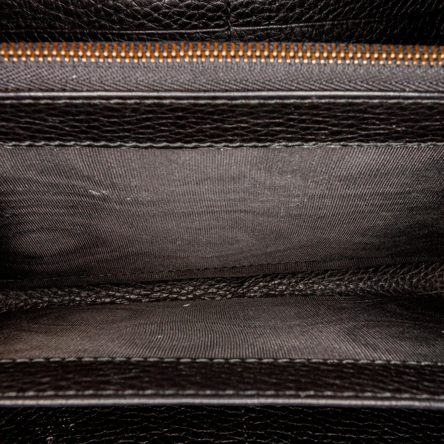 Gucci Interlocking G Chain Leather Crossbody Bag