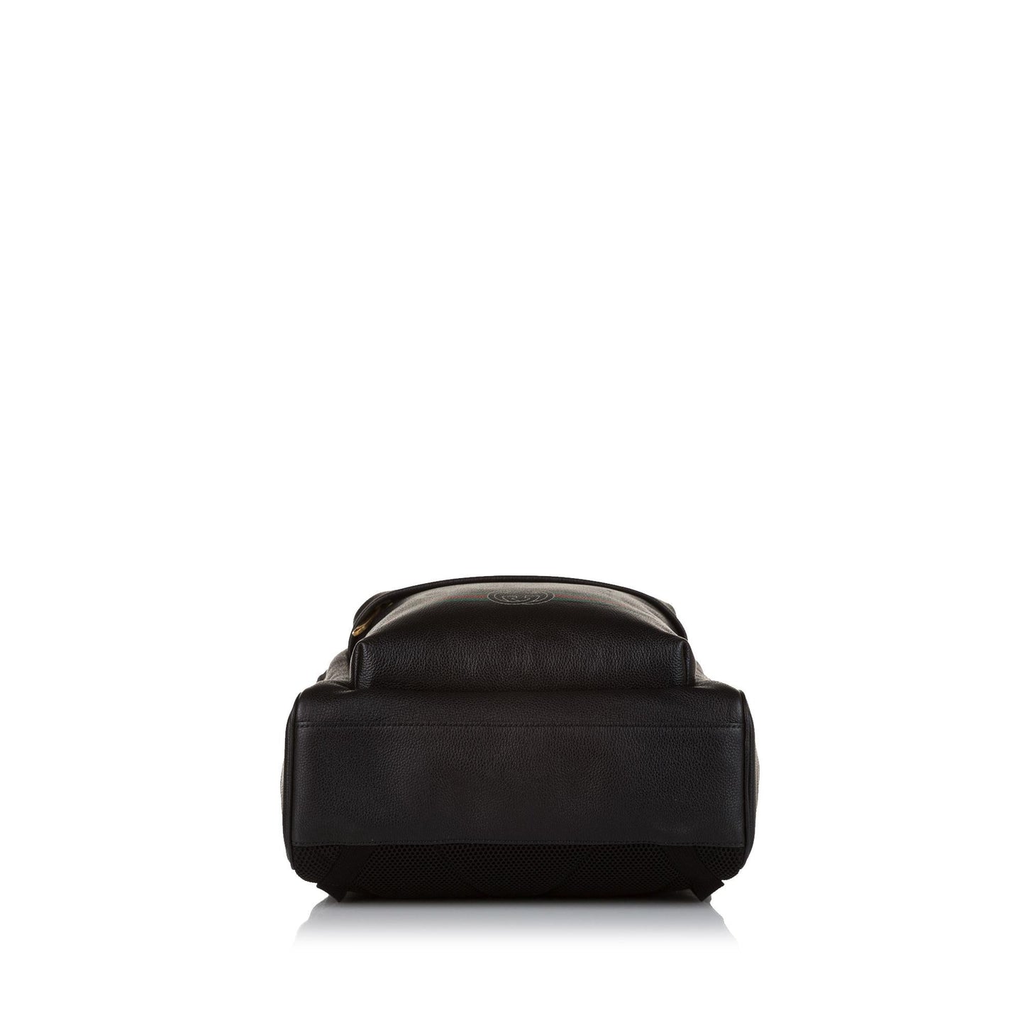 Gucci Logo Leather Leather Backpack
