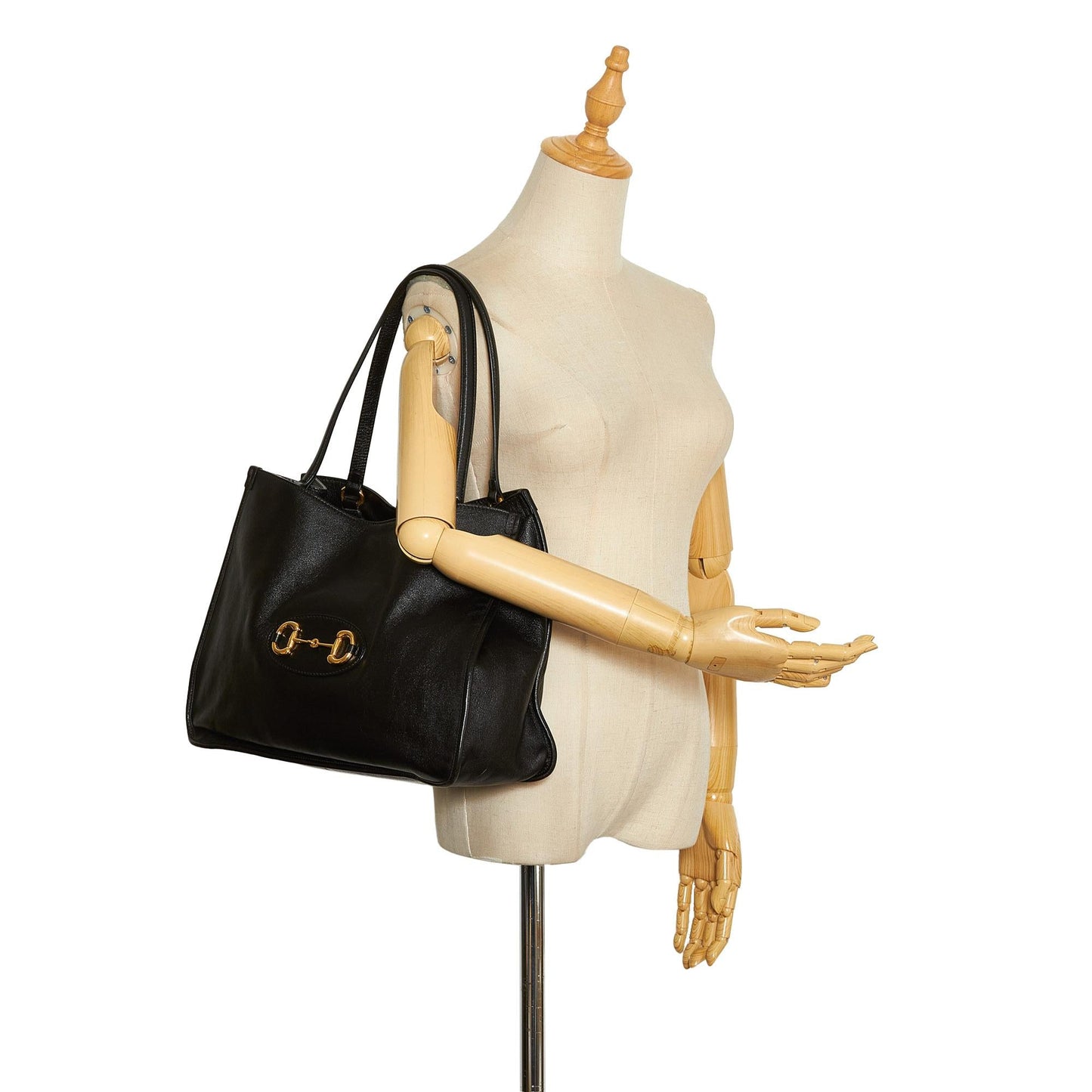 Gucci Medium Horsebit 1955 Tote Bag (SHG-icESM0)