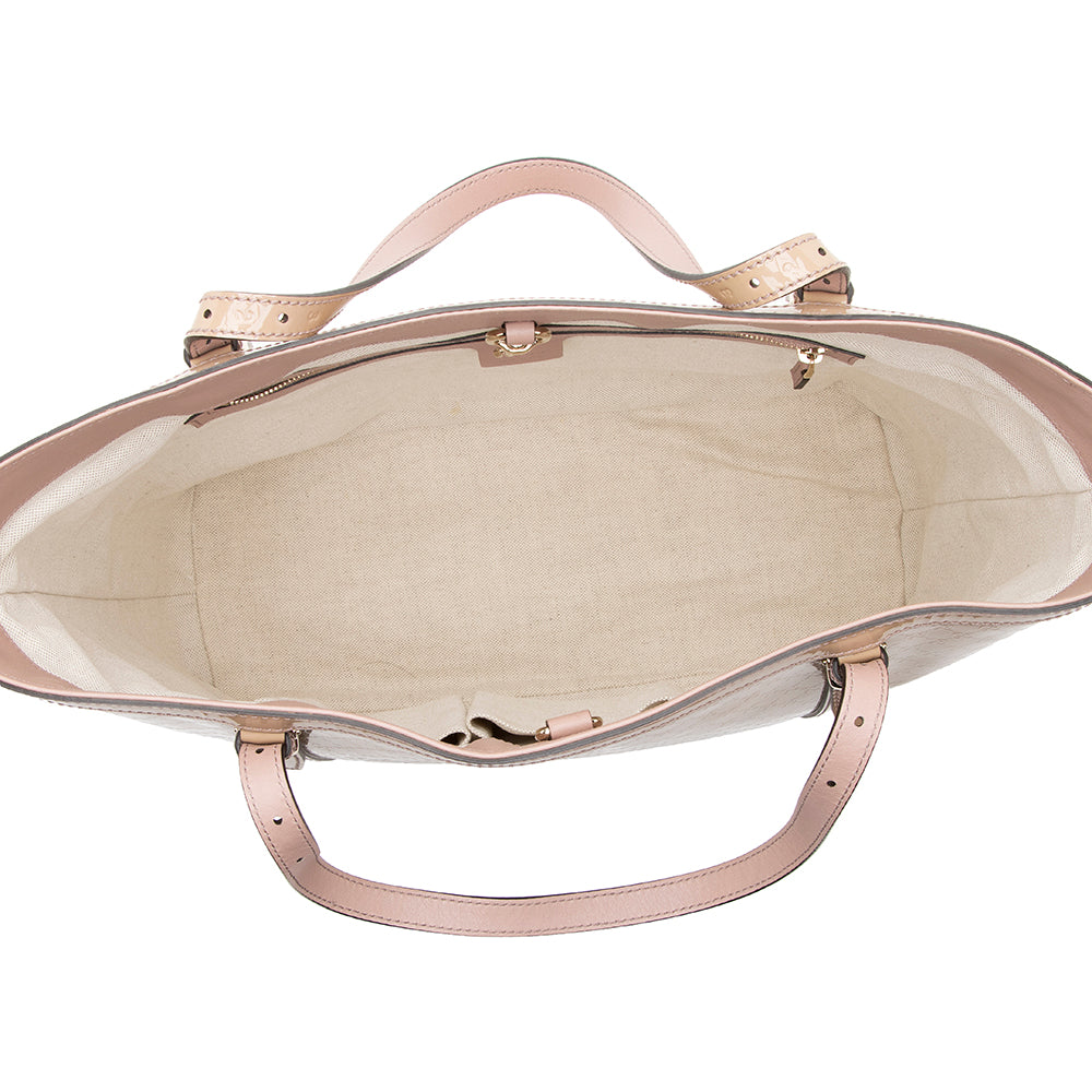 Gucci Microguccissima Patent Leather Nice Tote (SHF-17860)