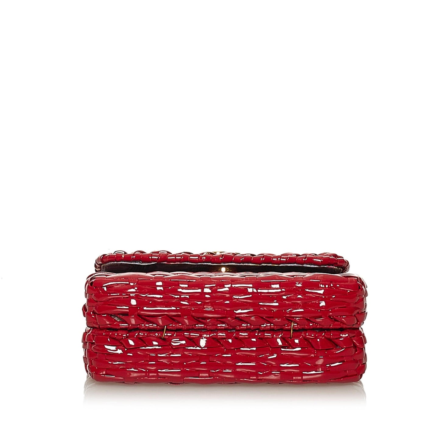 Gucci Mini GG Marmont Cestino Wicker Crossbody Bag