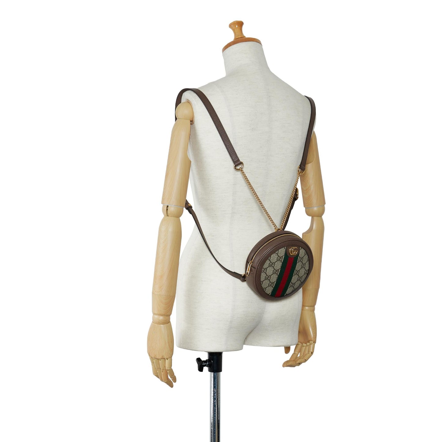 Gucci Mini GG Supreme Round Ophidia Backpack (SHG-XFDfZG)