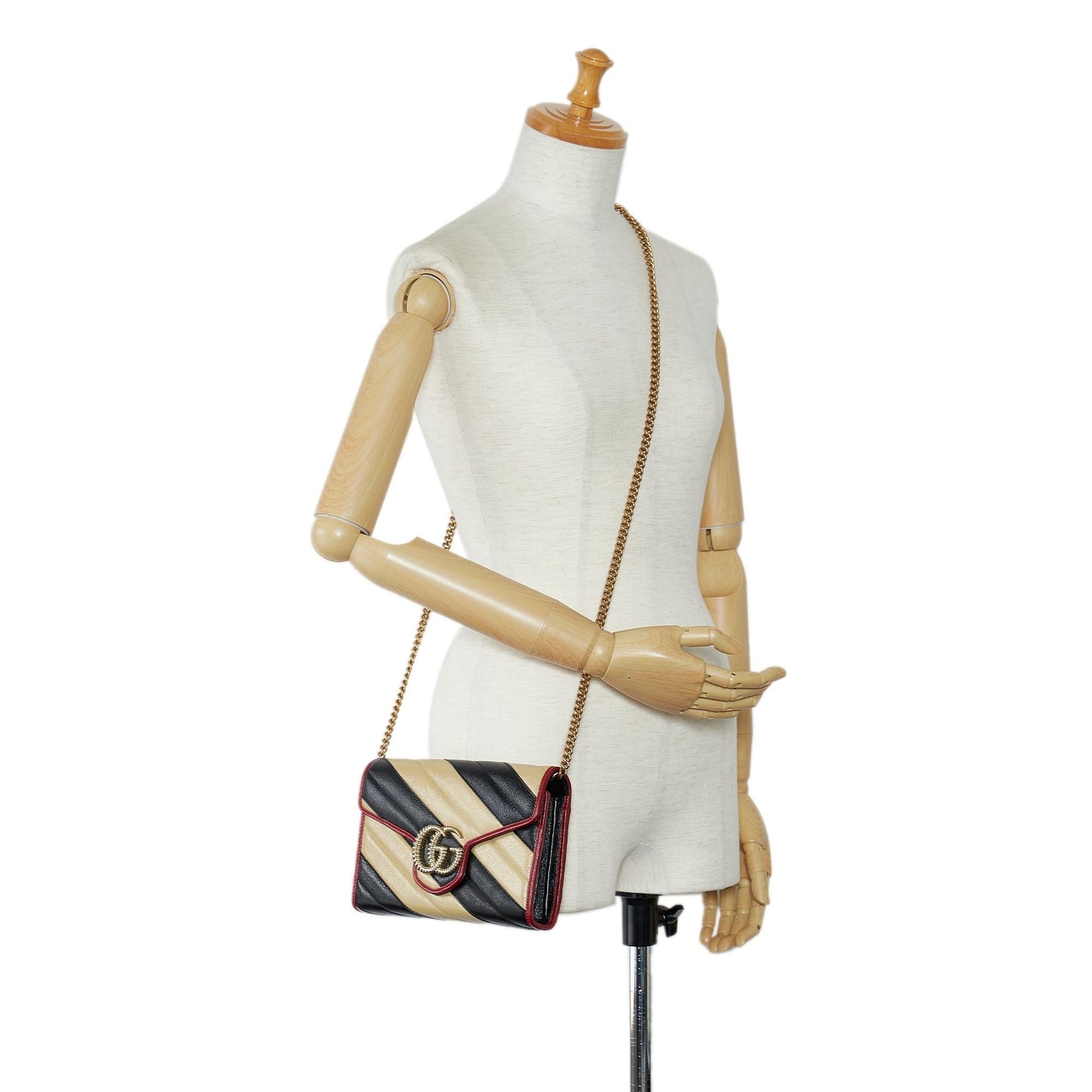 Gucci Mini Torchon GG Marmont Crossbody (SHG-vPkRpV)