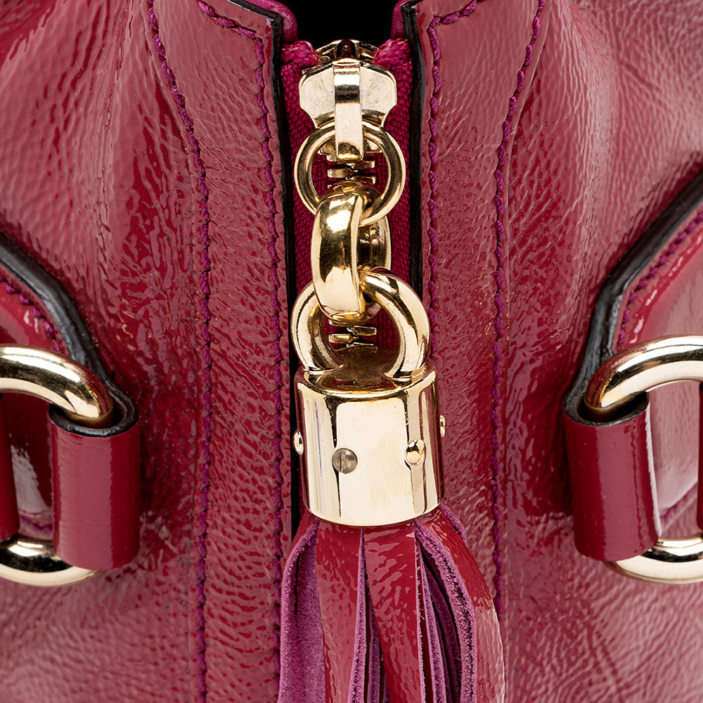Gucci Glazed Leather Soho Working Tote