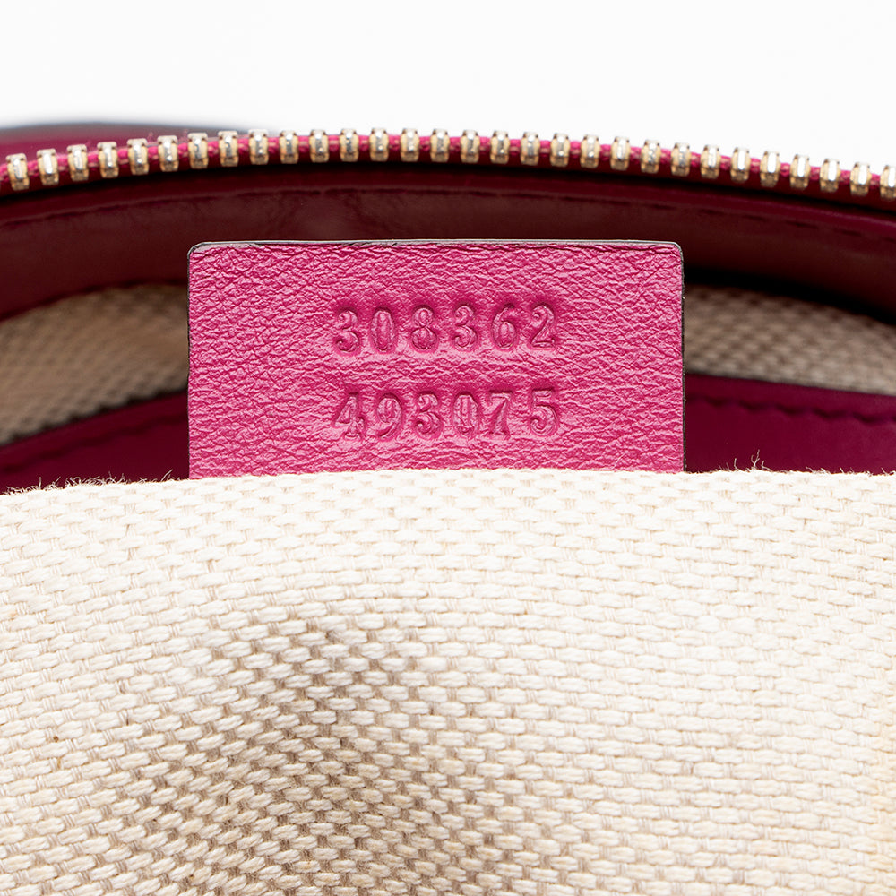 Gucci Glazed Leather Soho Working Tote