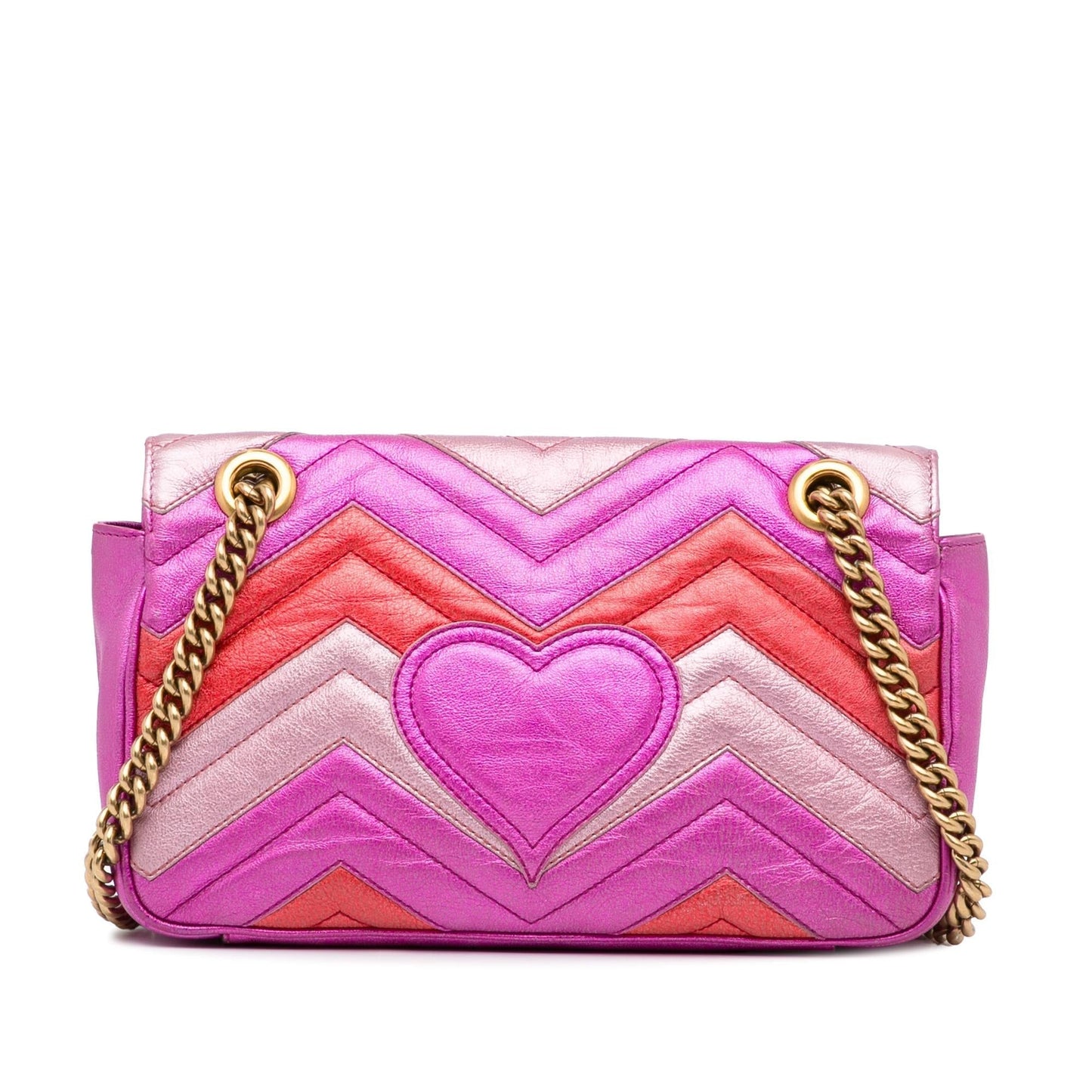 Gucci Small GG Marmont Matelasse Crossbody Bag (SHG-W03o10)