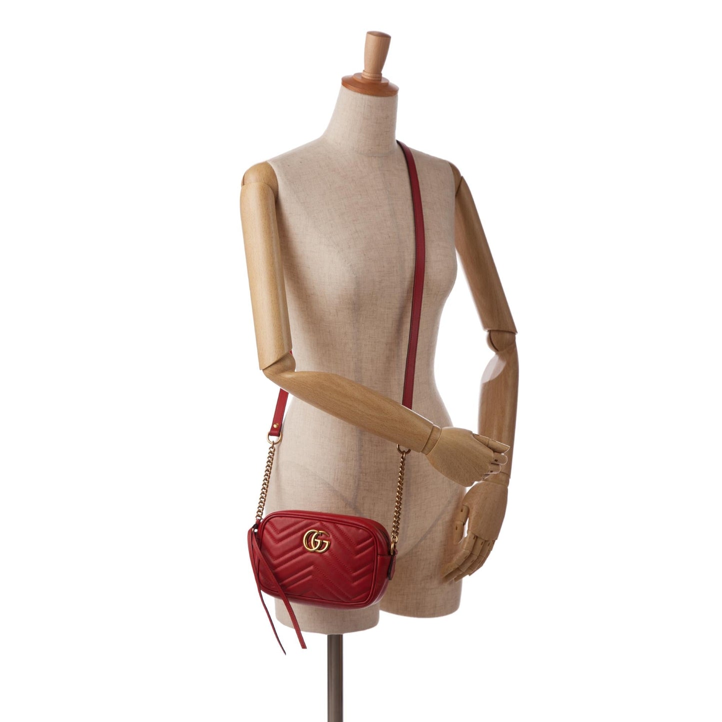 Gucci Small GG Marmont Matelasse Crossbody (SHG-MMqwXR)