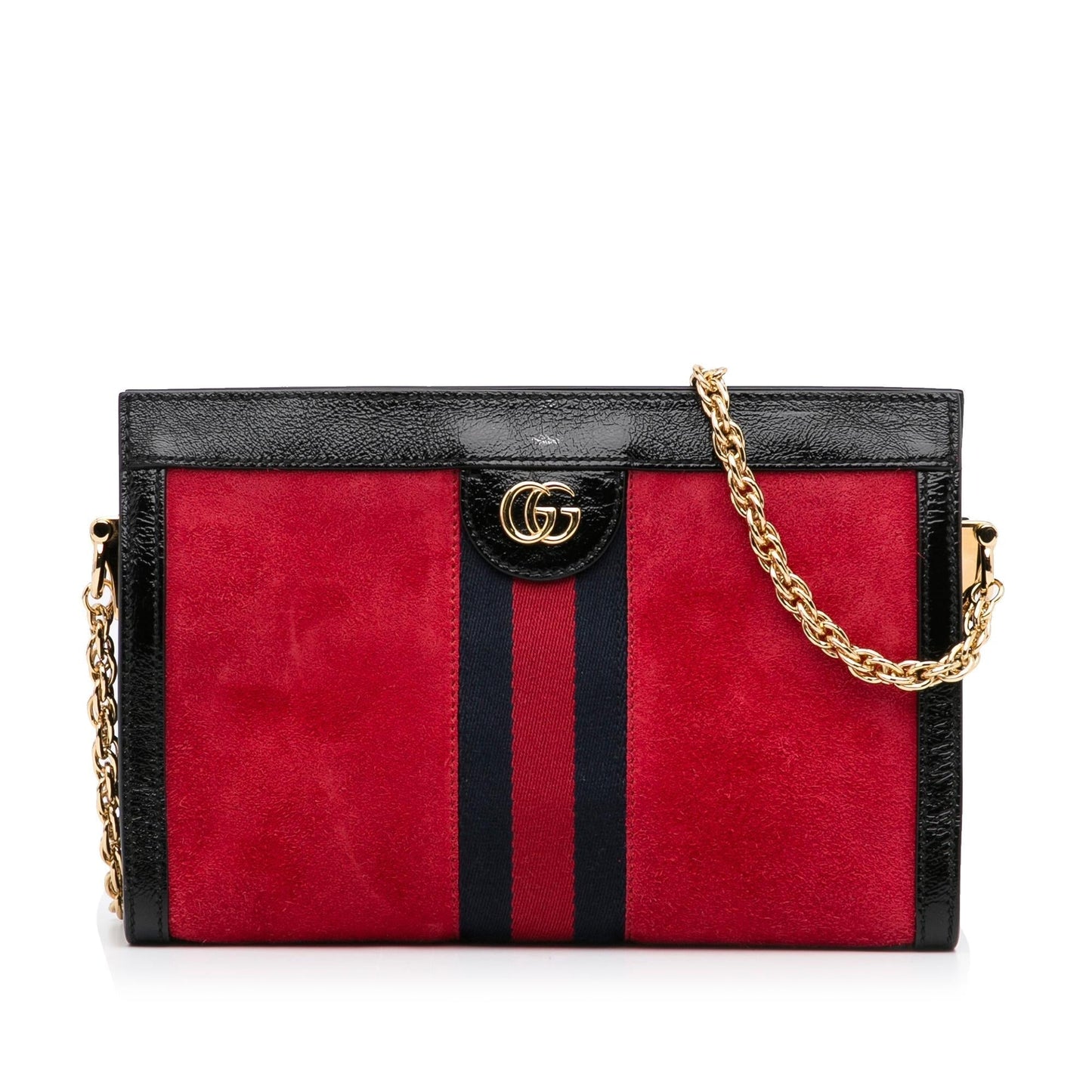 Gucci Small Ophidia Chain Crossbody (SHG-lcHr7Q)