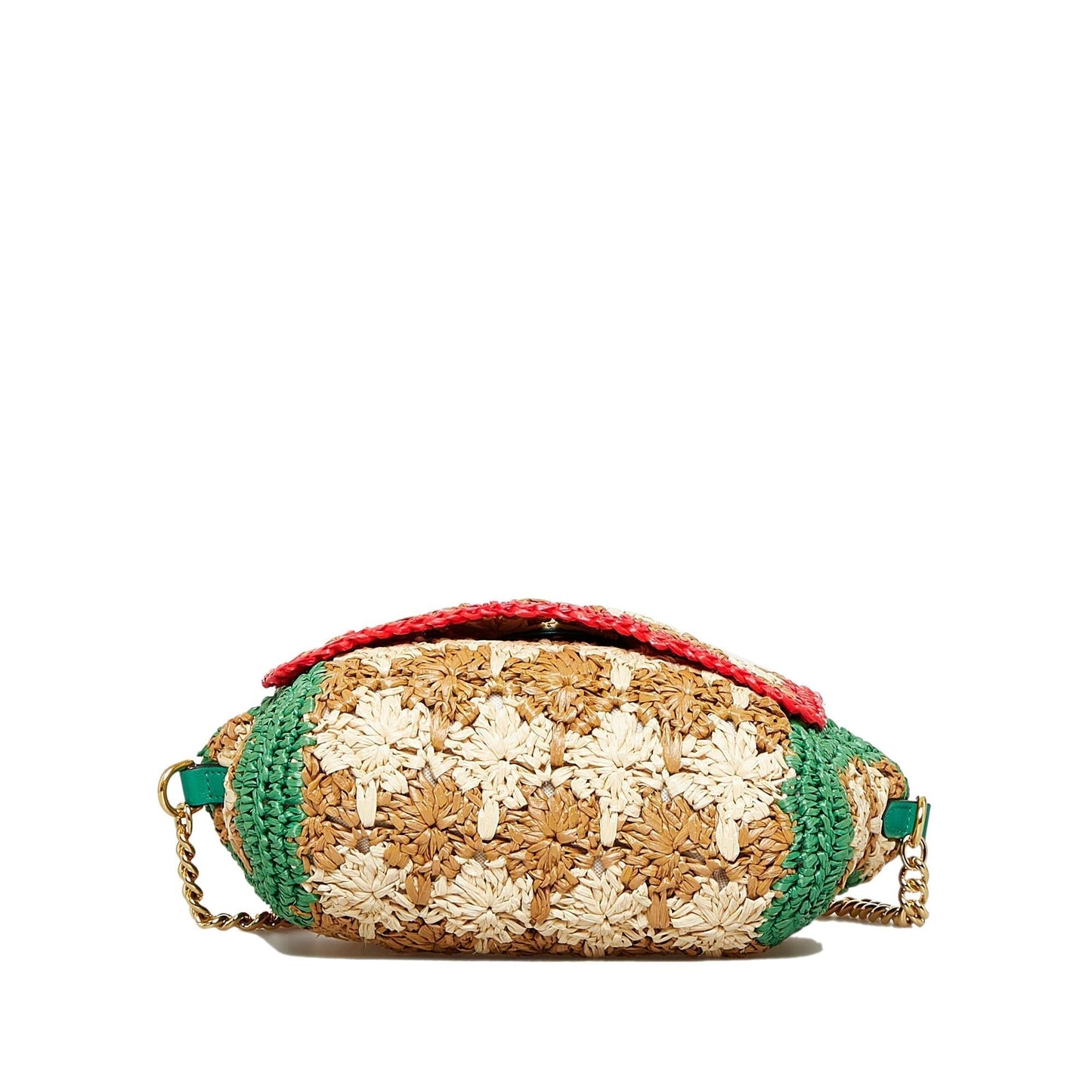 Gucci Small Raffia GG Marmont Crossbody (SHG-aHeBXr)