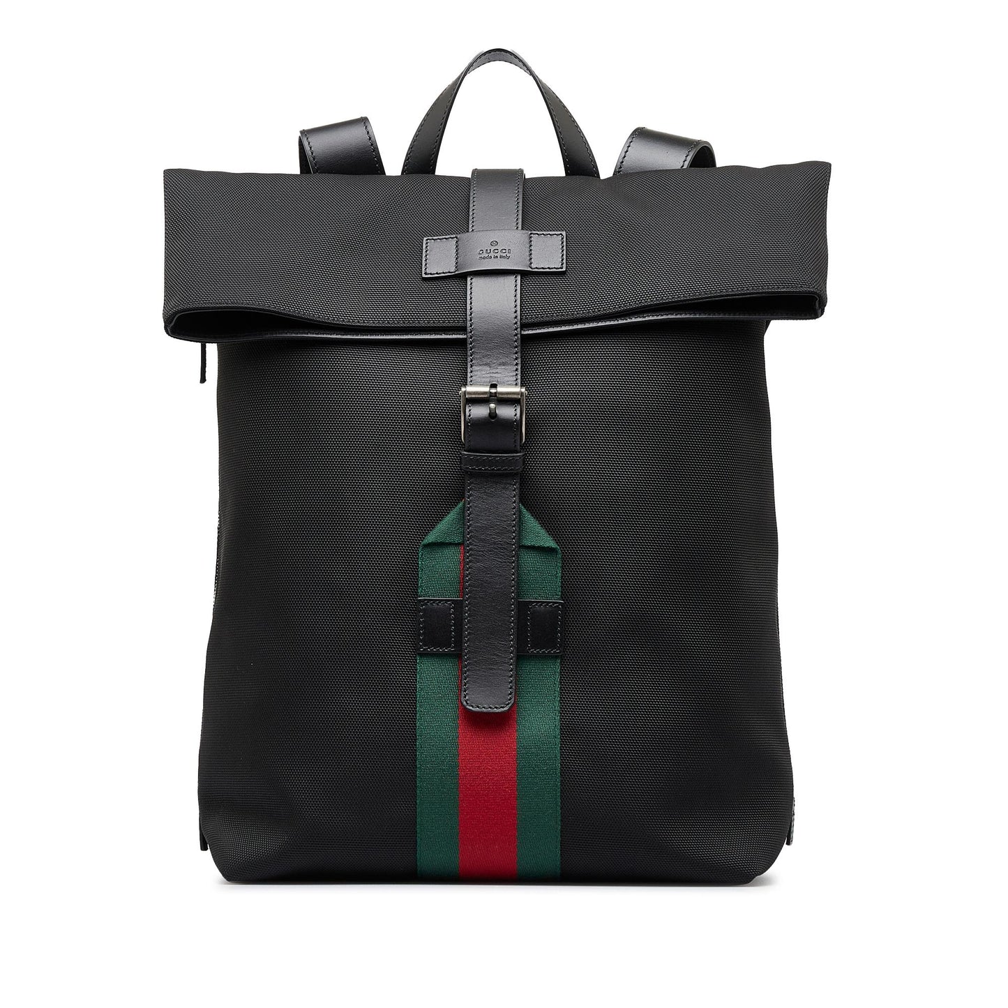 Gucci Techno Web Fold Over Backpack (SHG-u9fHBg)