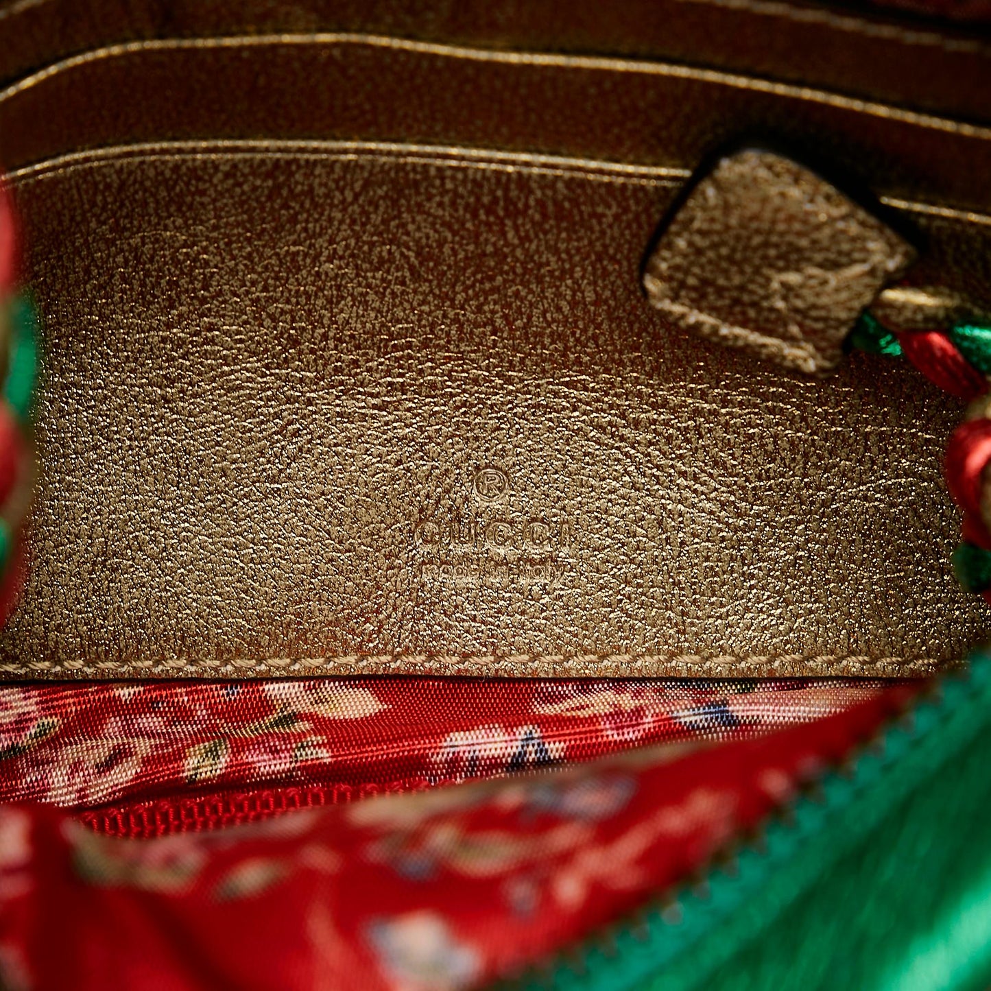 Gucci Trapuntata Leather Crossbody Bag