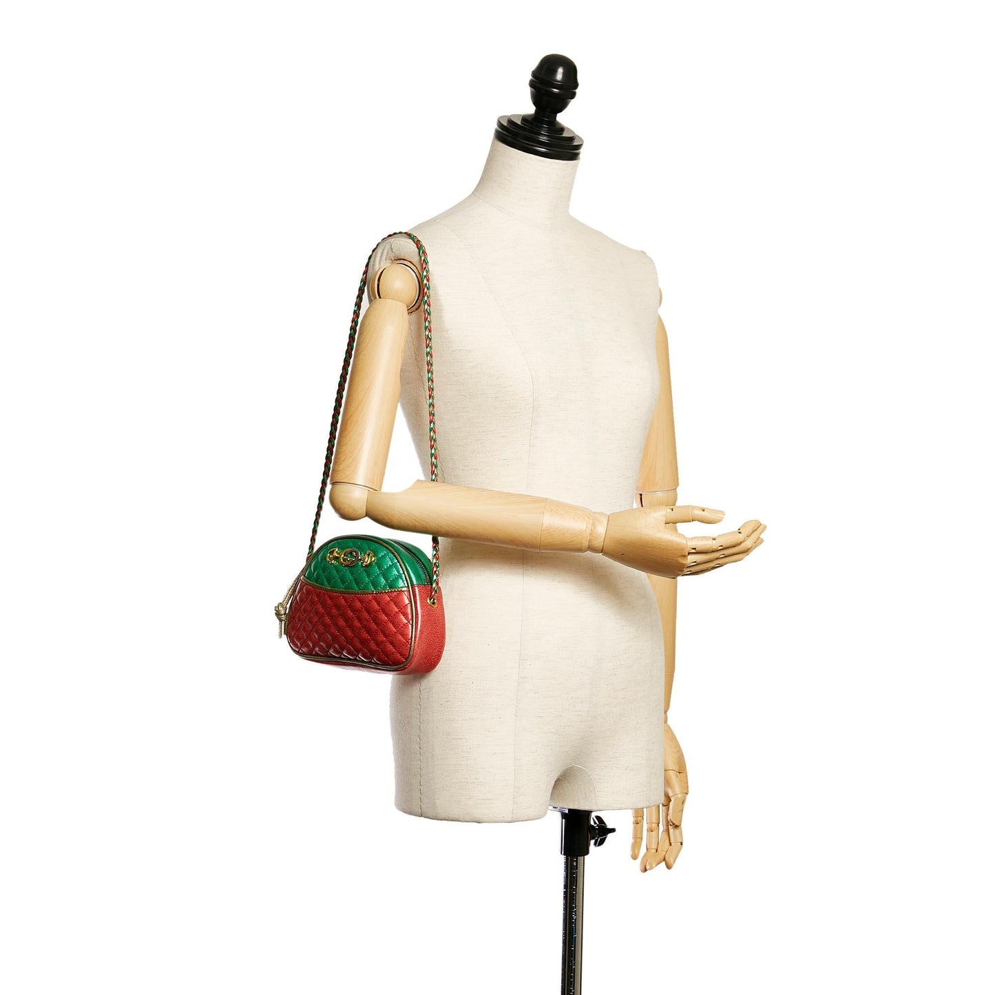 Gucci Trapuntata Leather Crossbody Bag